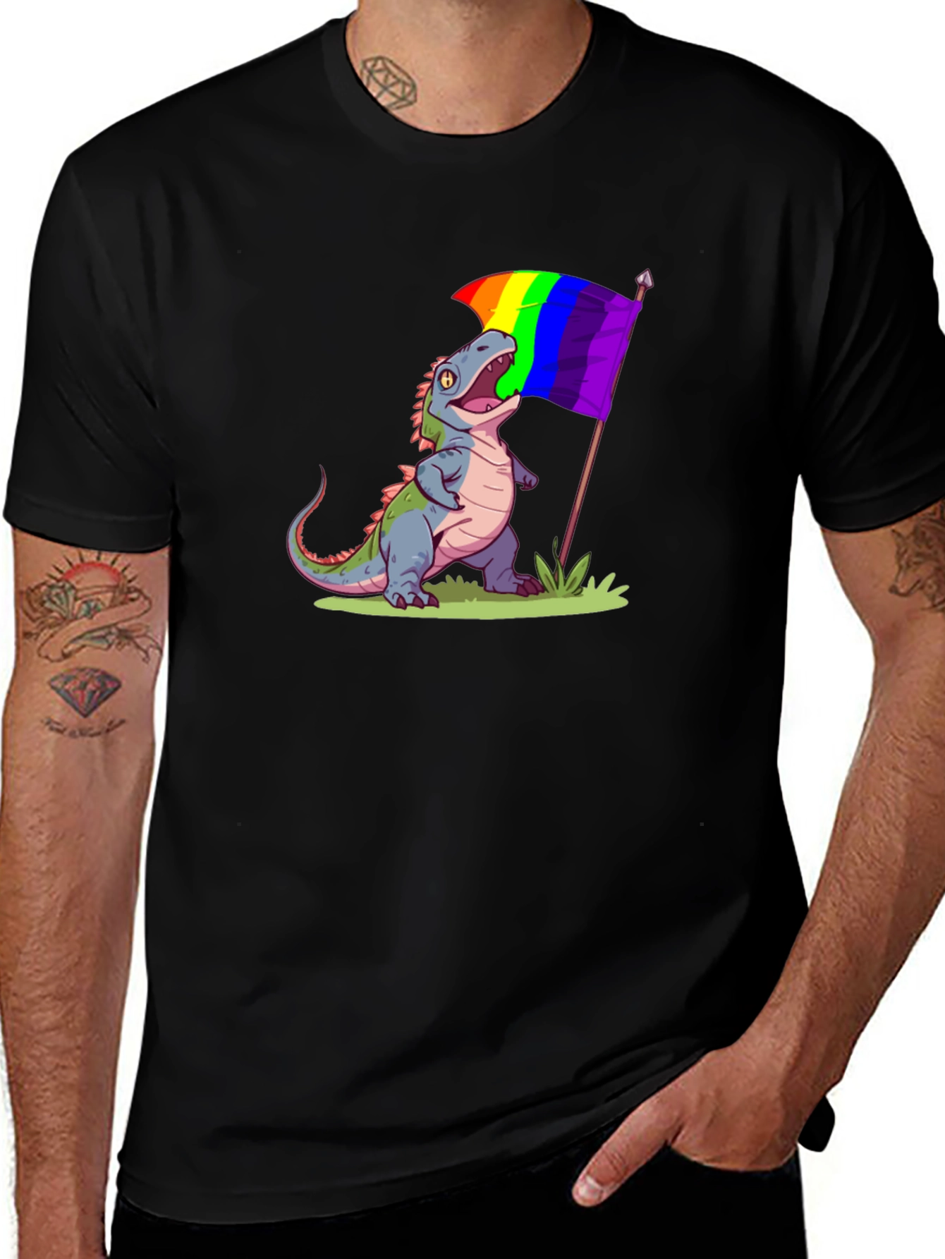Variant 26 of Dino Pride T-Shirt