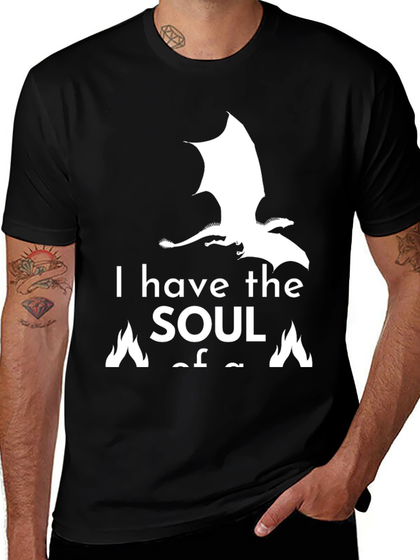 Variant 10 of Soul of a Dragon Graphic Tee