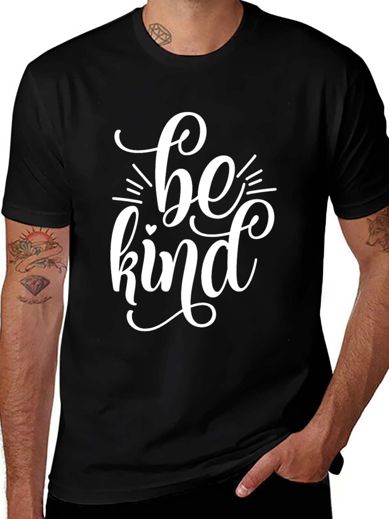 Variant 6 of Be Kind Graphic Tee - Stylish Comfort