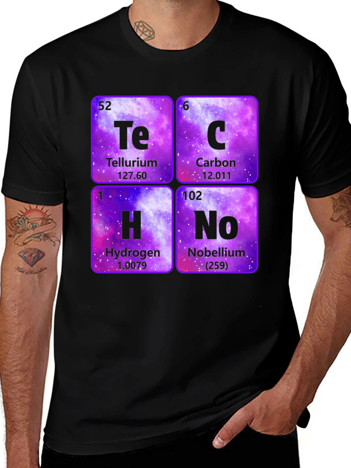 Variant 28 of Techno Elements T-Shirt