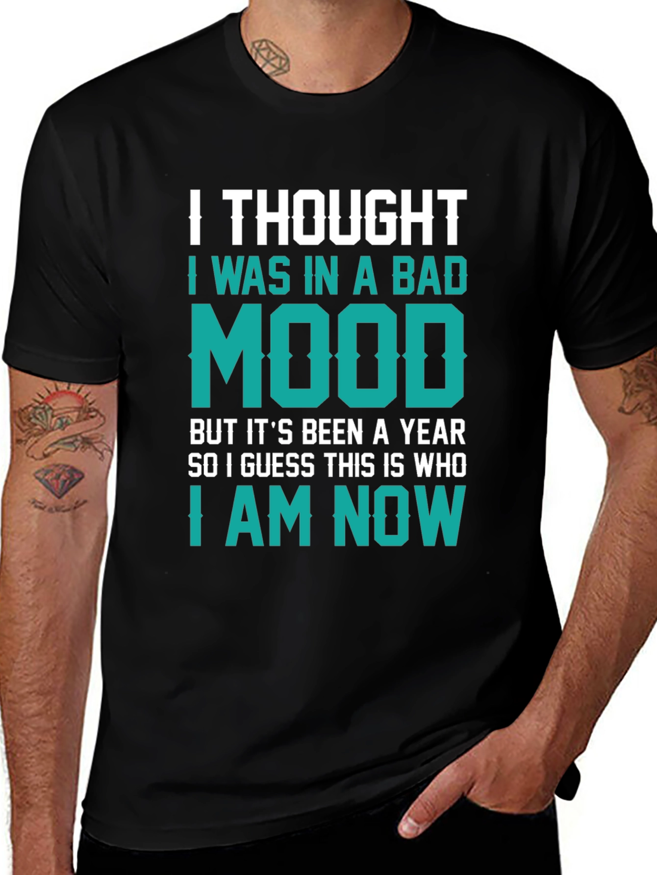 Variant 30 of Bad Mood T-Shirt - Funny Sarcastic Tee