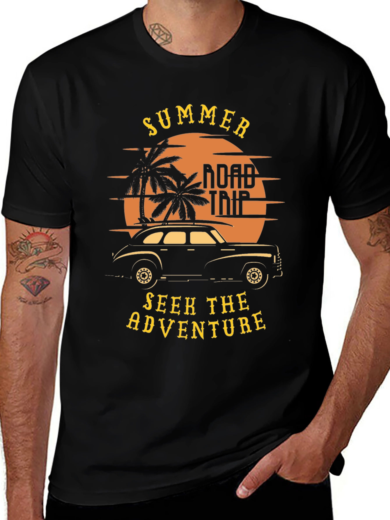 Variant 24 of Summer Road Trip Adventure Graphic T-Shirt