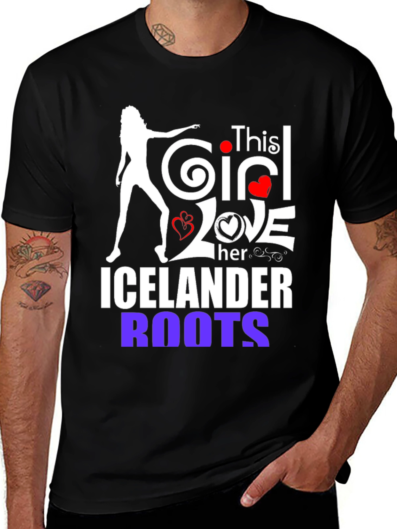 Variant 17 of Icelandic Roots Novelty Graphic Tee
