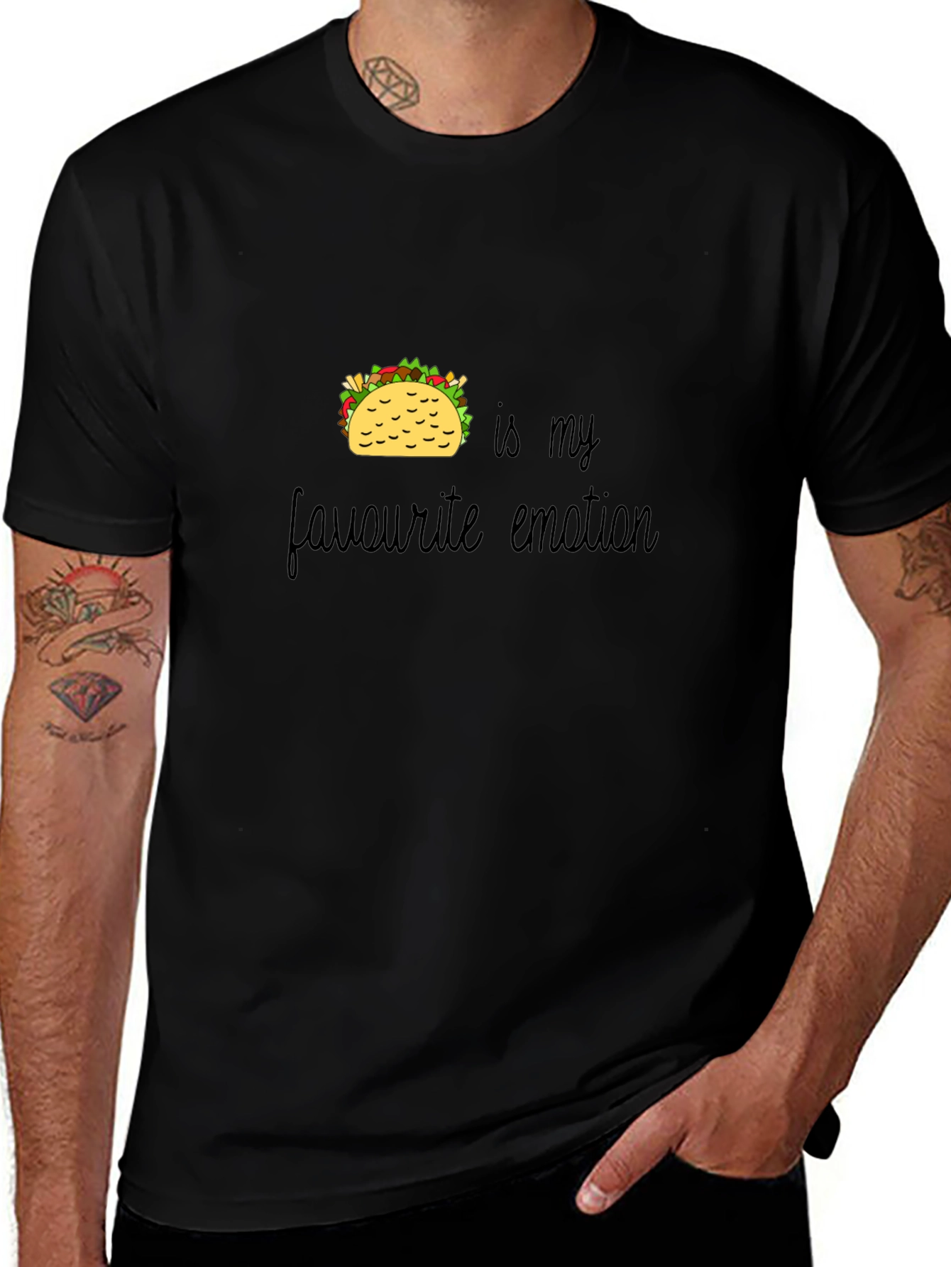 Taco My Favorite Emotion Graphic Tee