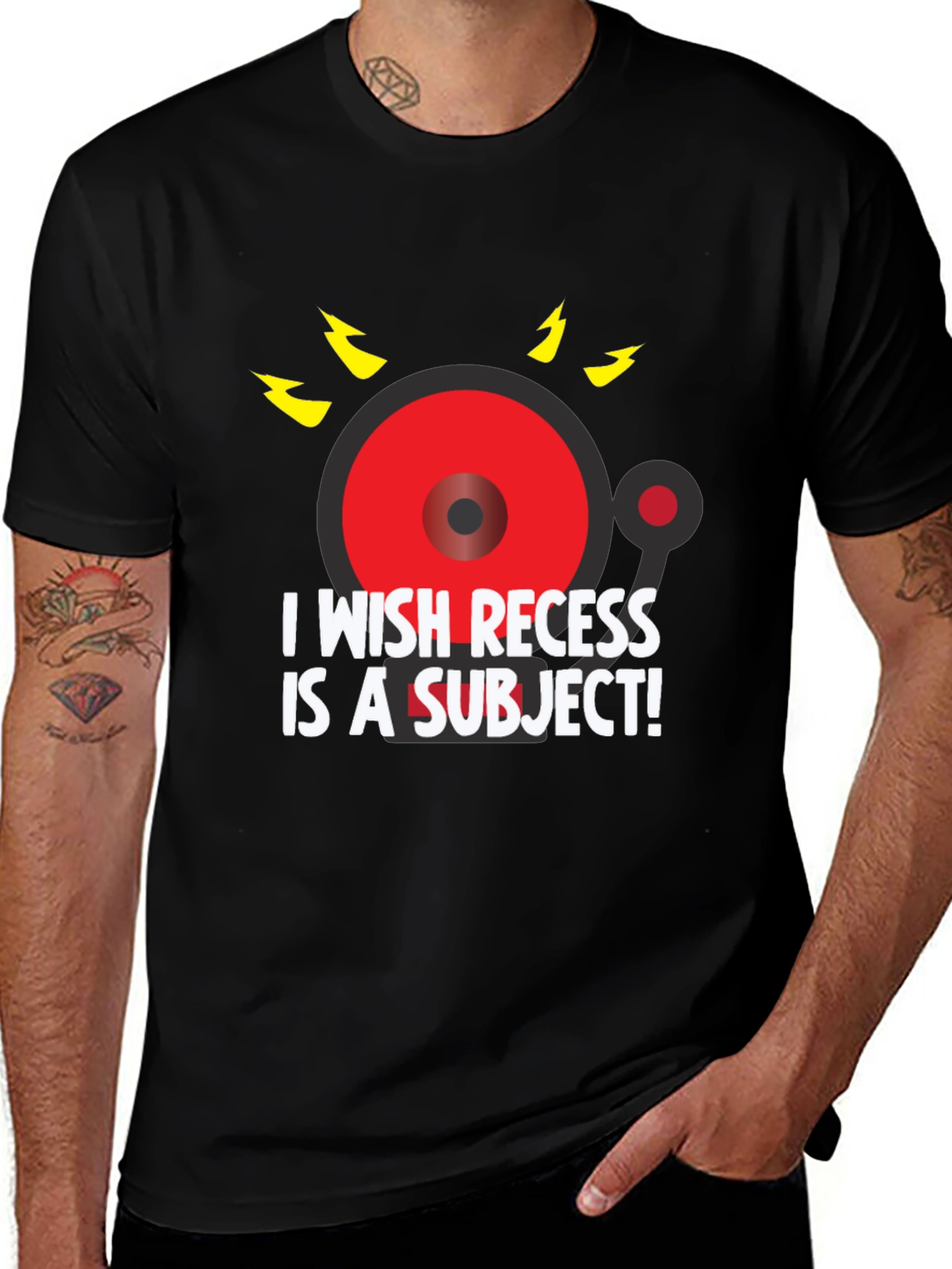 Variant 29 of I Wish Recess Is A Subject T-Shirt