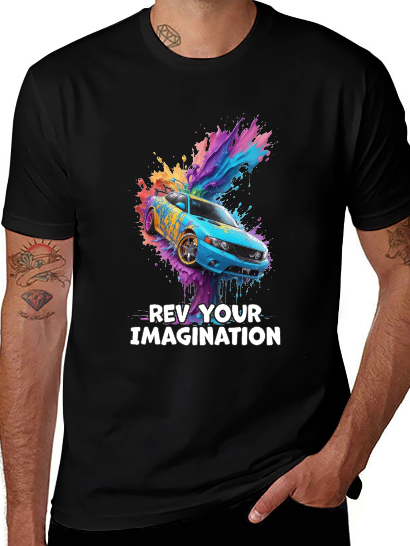 Variant 12 of Rev Your Imagination Tee
