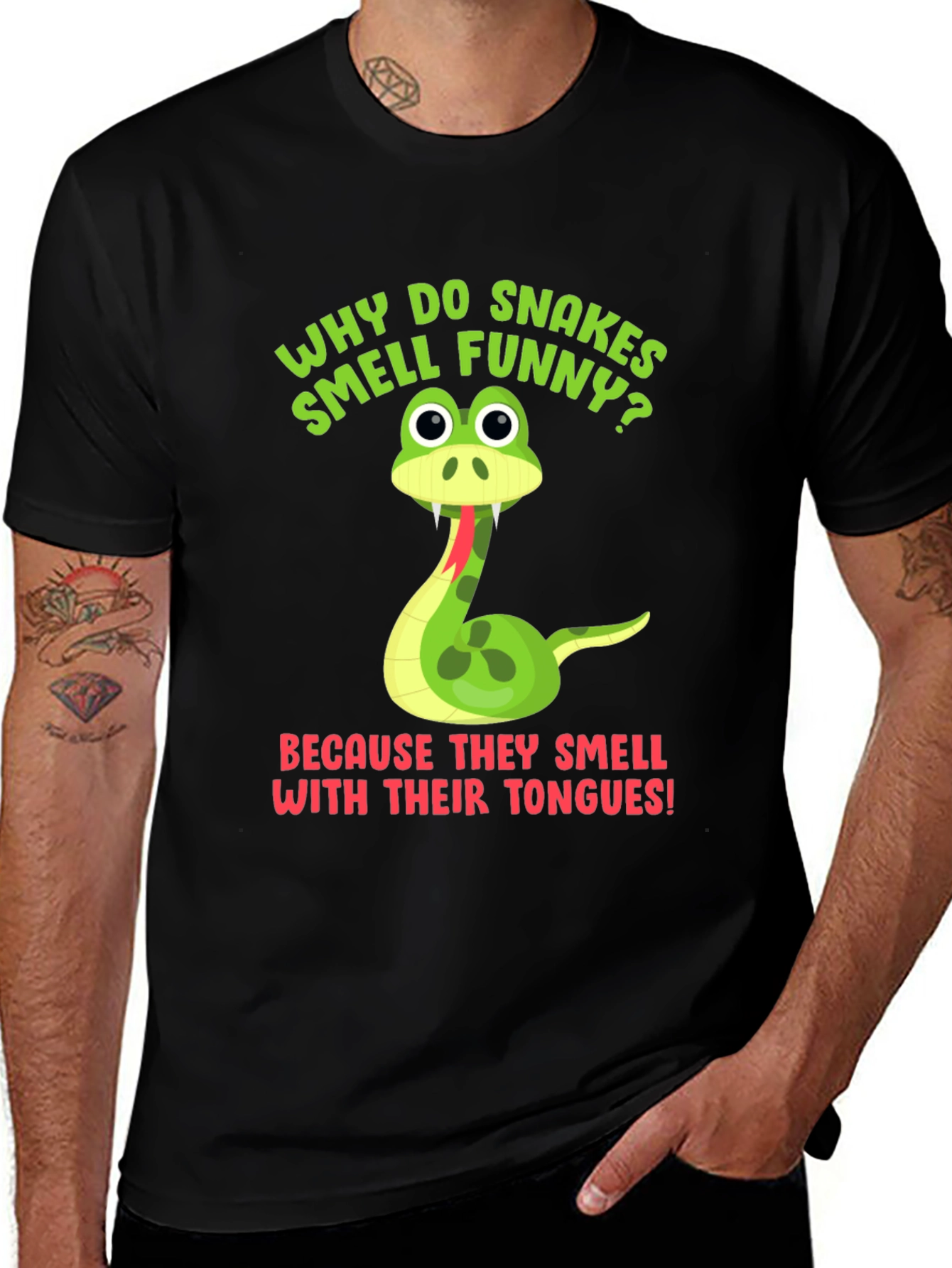 Funny Snake Tongue T-Shirt