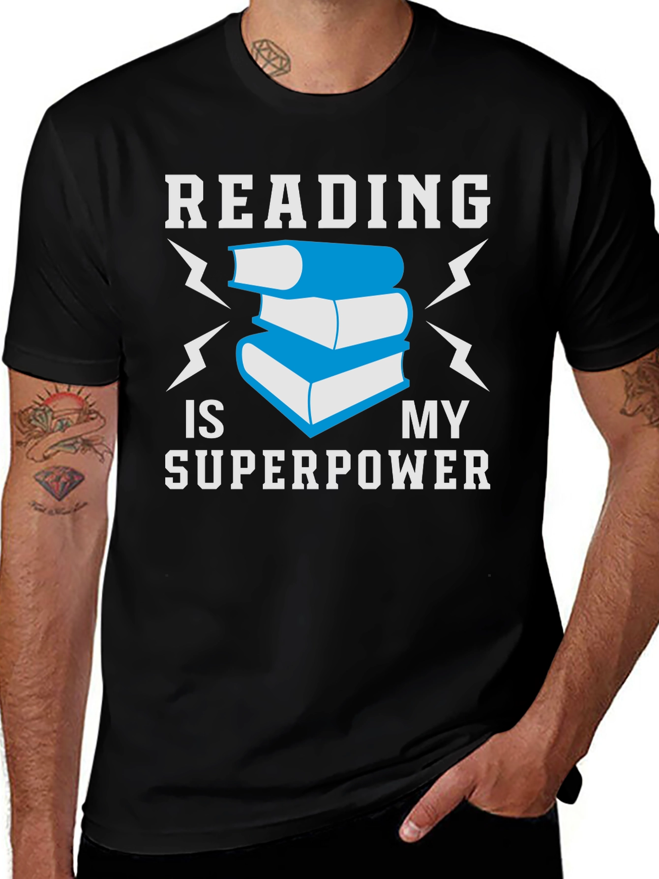 Variant 9 of Reading is My Superpower T-Shirt