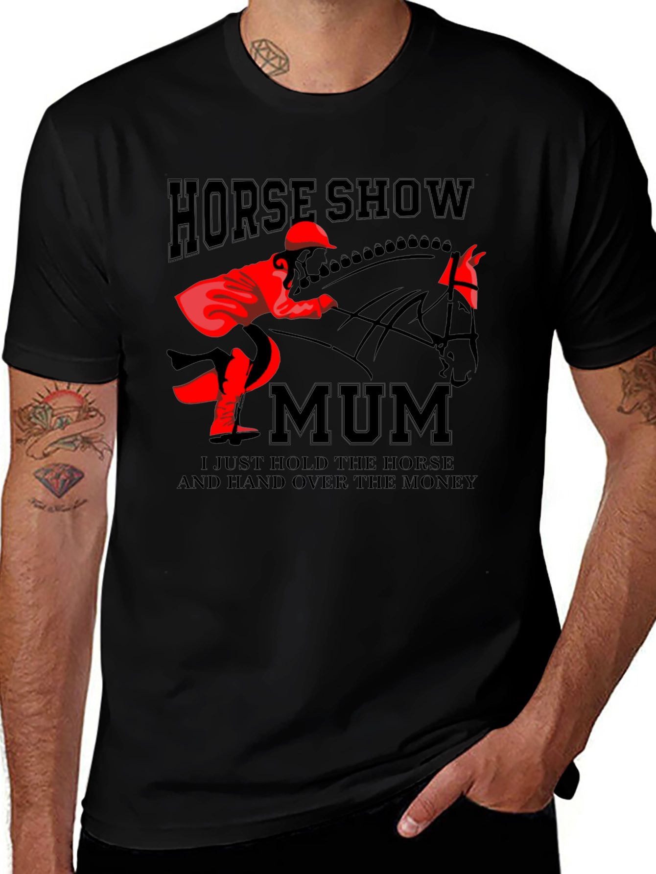 Variant 13 of Horse Show Mum T-Shirt