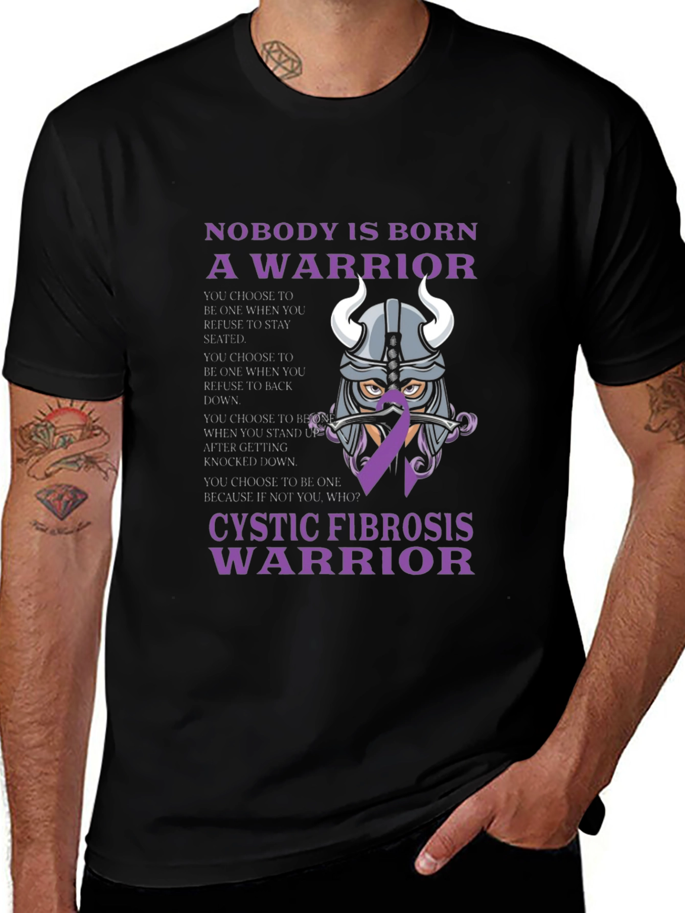 Cystic Fibrosis Warrior T-Shirt