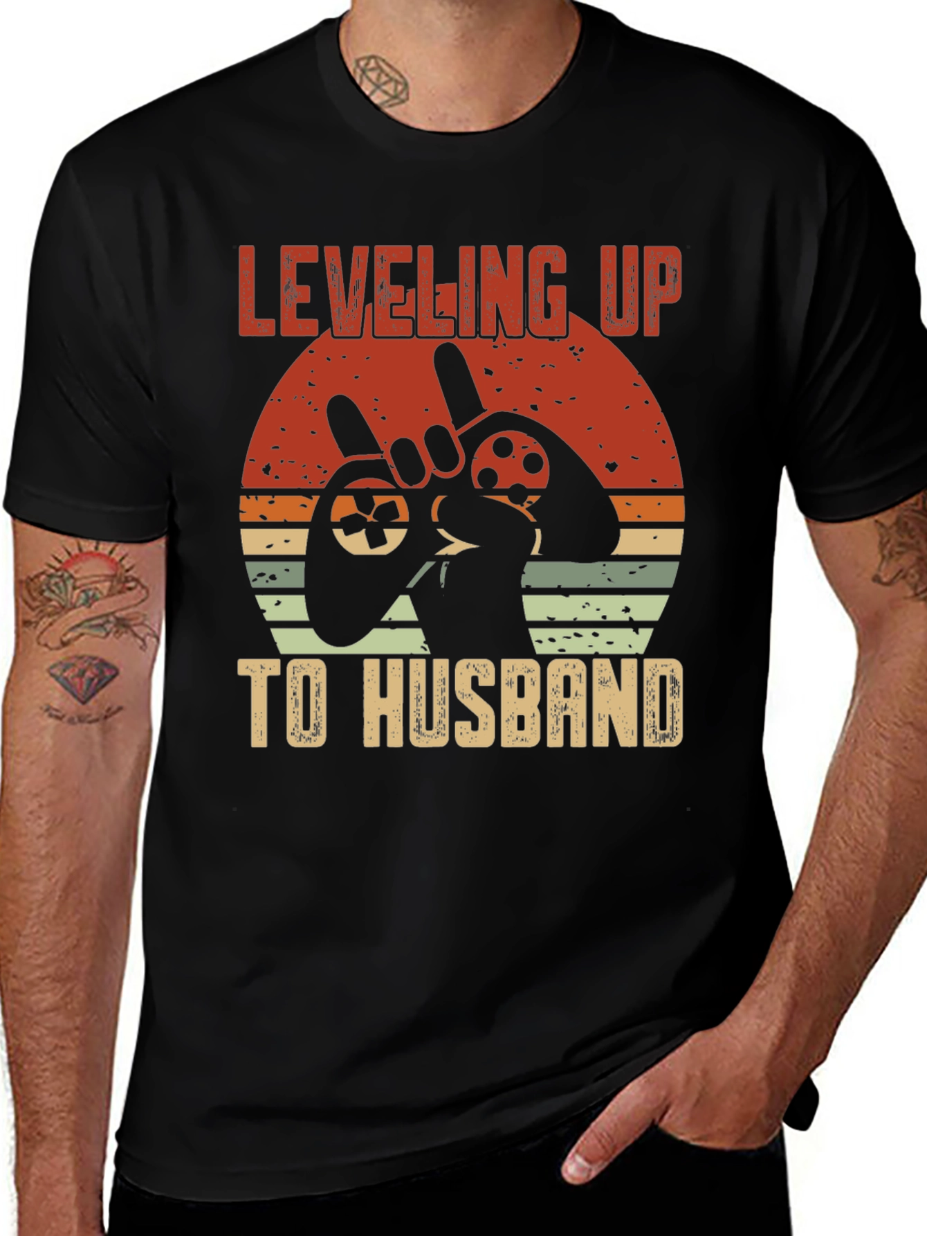 Variant 16 of Leveling Up to Husband T-Shirt