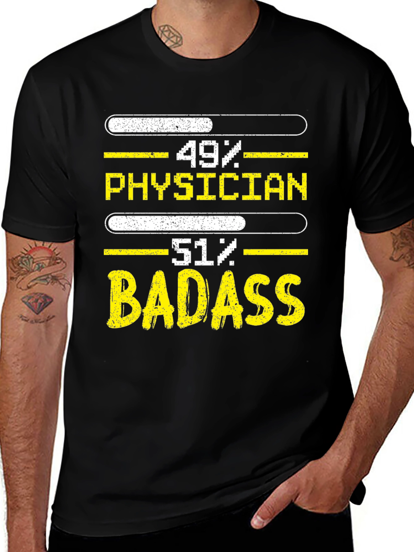 Variant 30 of Physician Badass Graphic Tee
