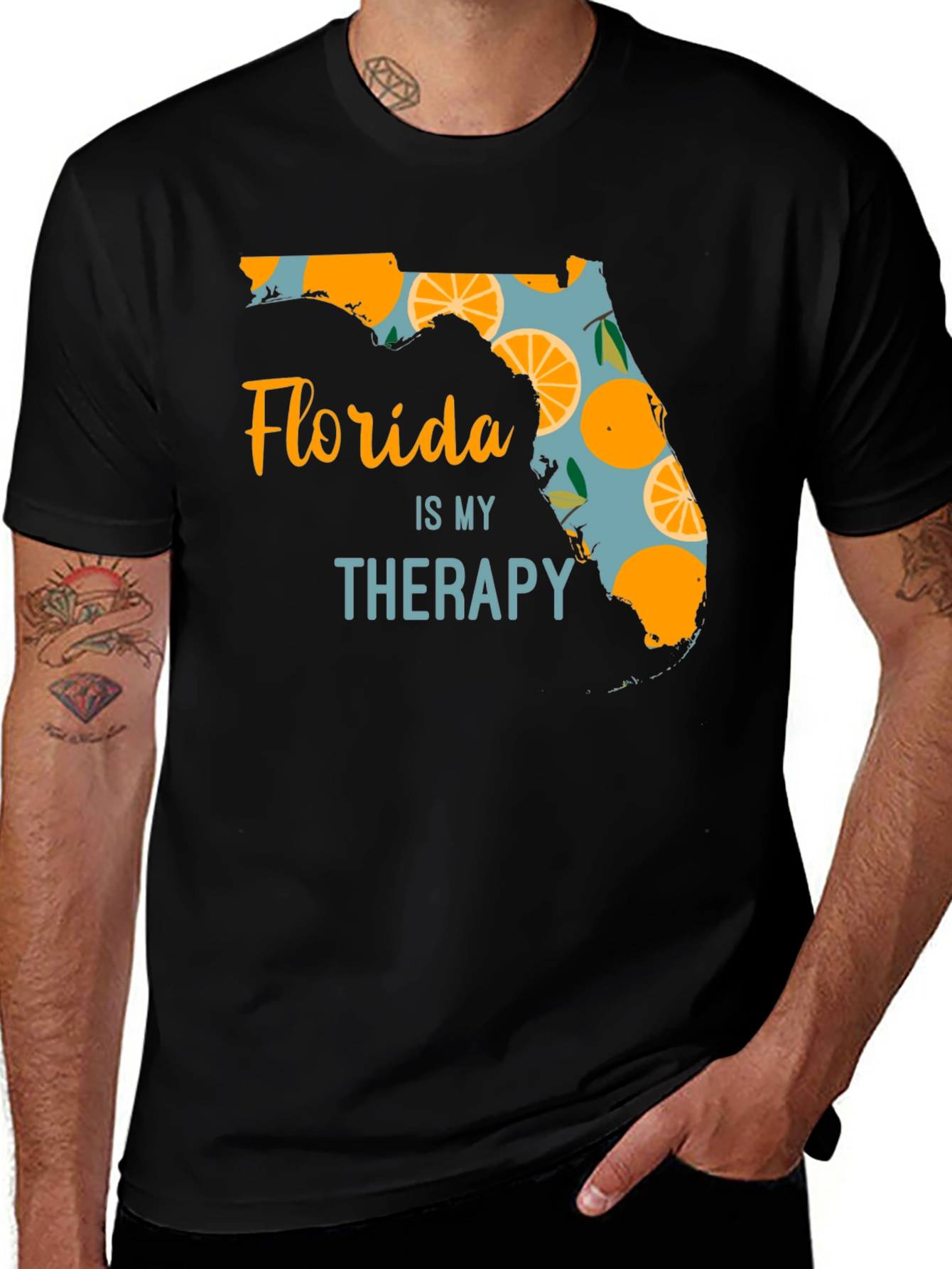 Florida is My Therapy Graphic T-Shirt
