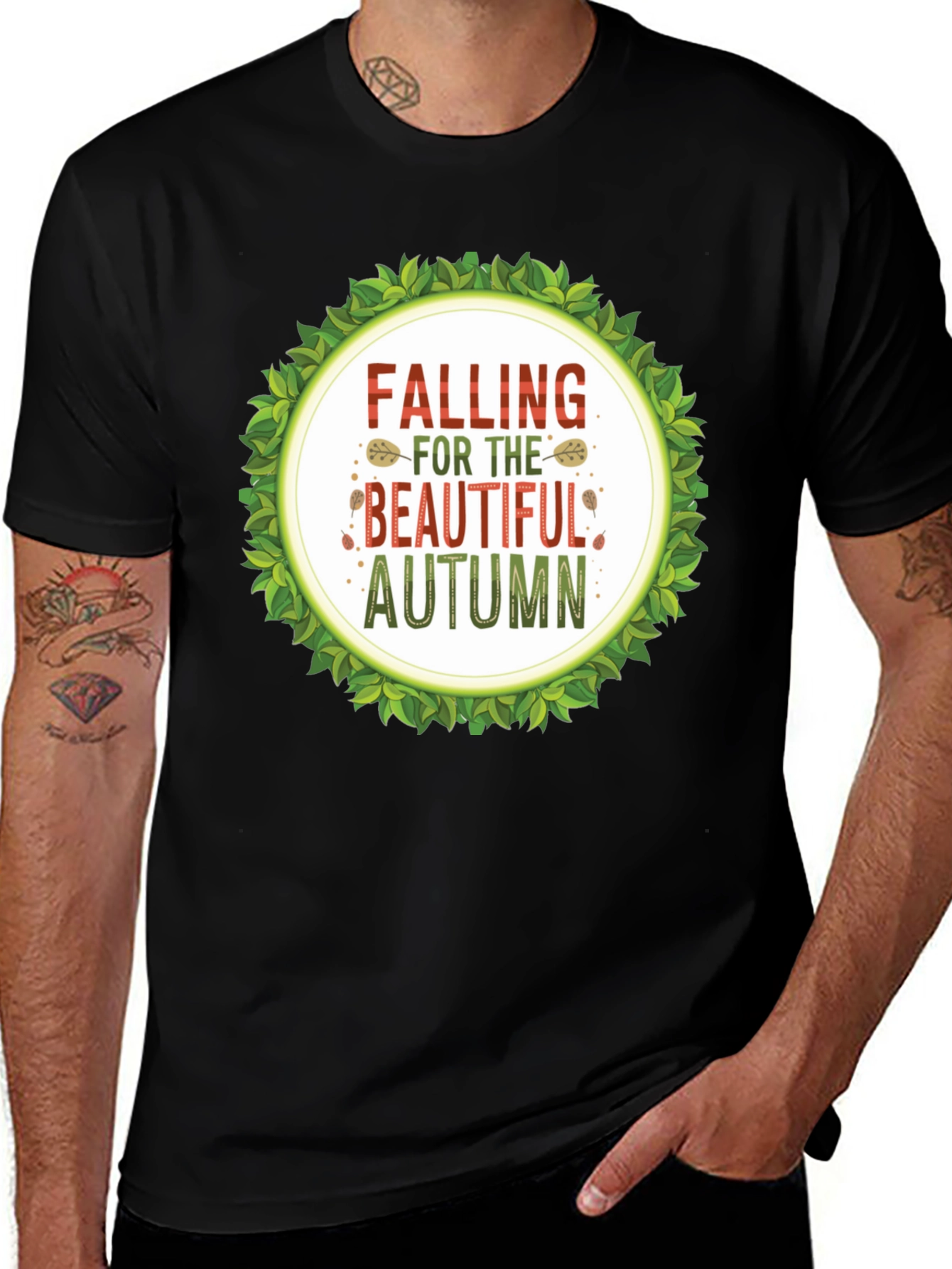 Variant 16 of Autumn Leaves Graphic Tee