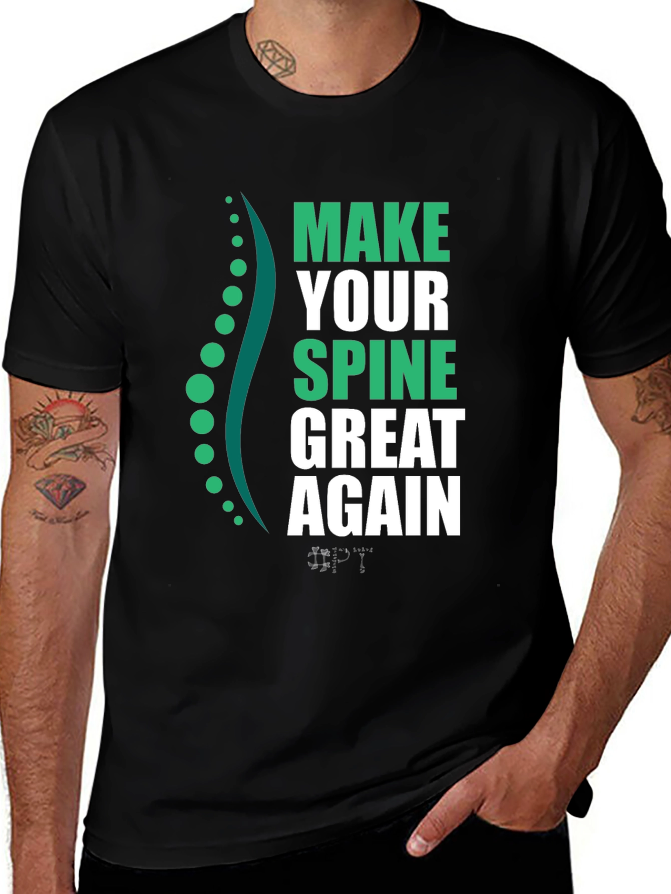 Variant 15 of Make Your Spine Great Again T-Shirt