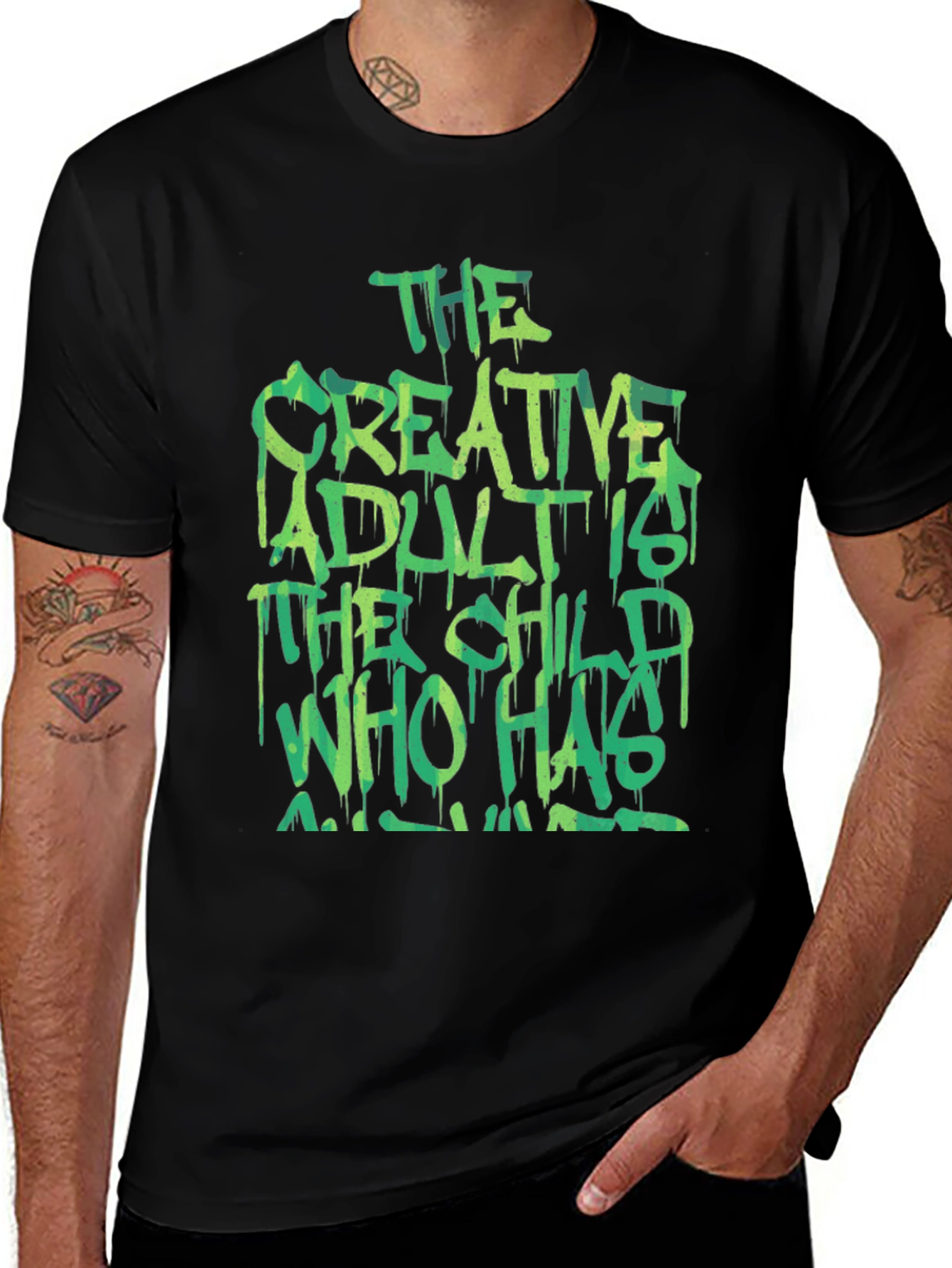 Creative Adult T-Shirt: Express Yourself!