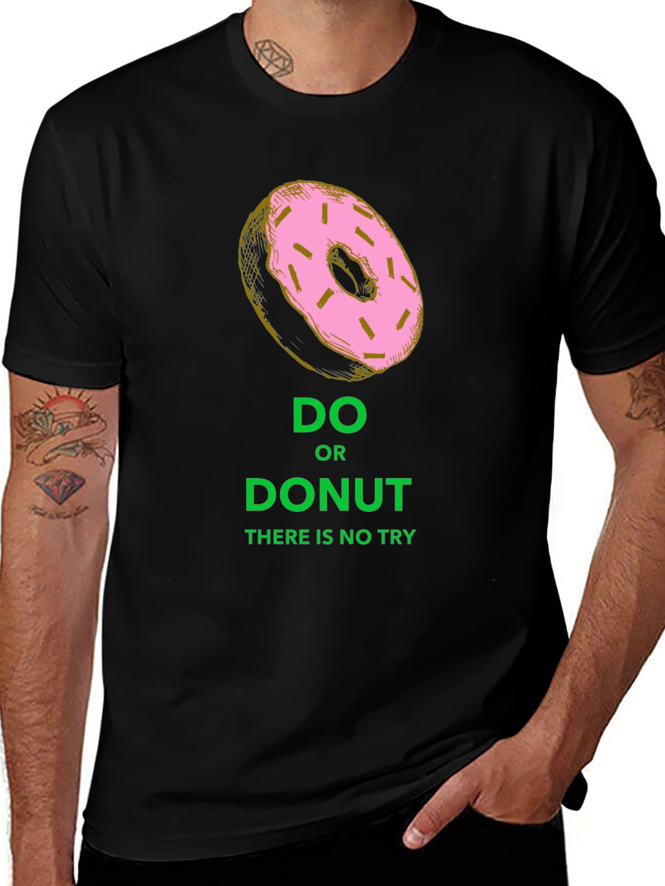 Variant 30 of Do or Donut Funny Graphic Tee