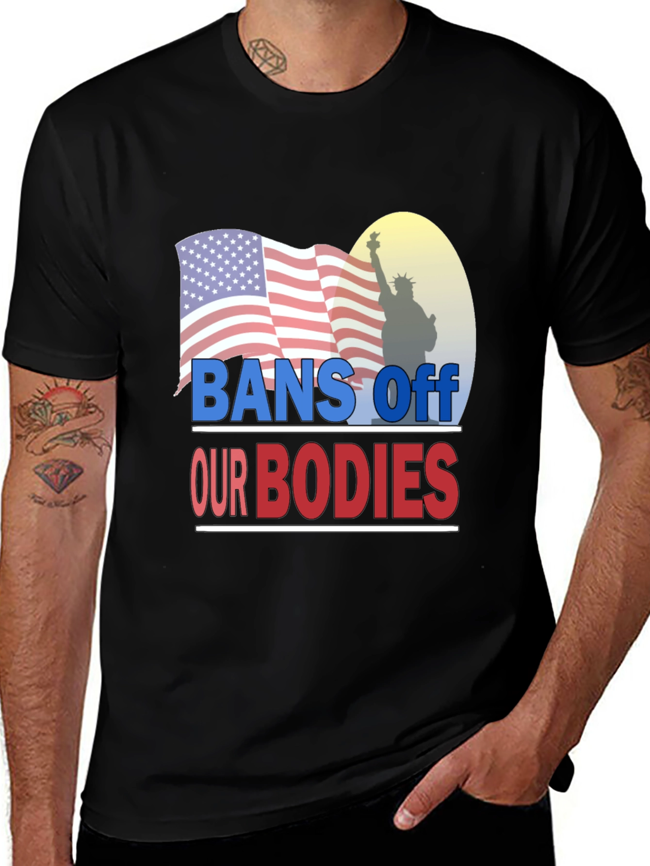 Bans Off Our Bodies Graphic T-Shirt