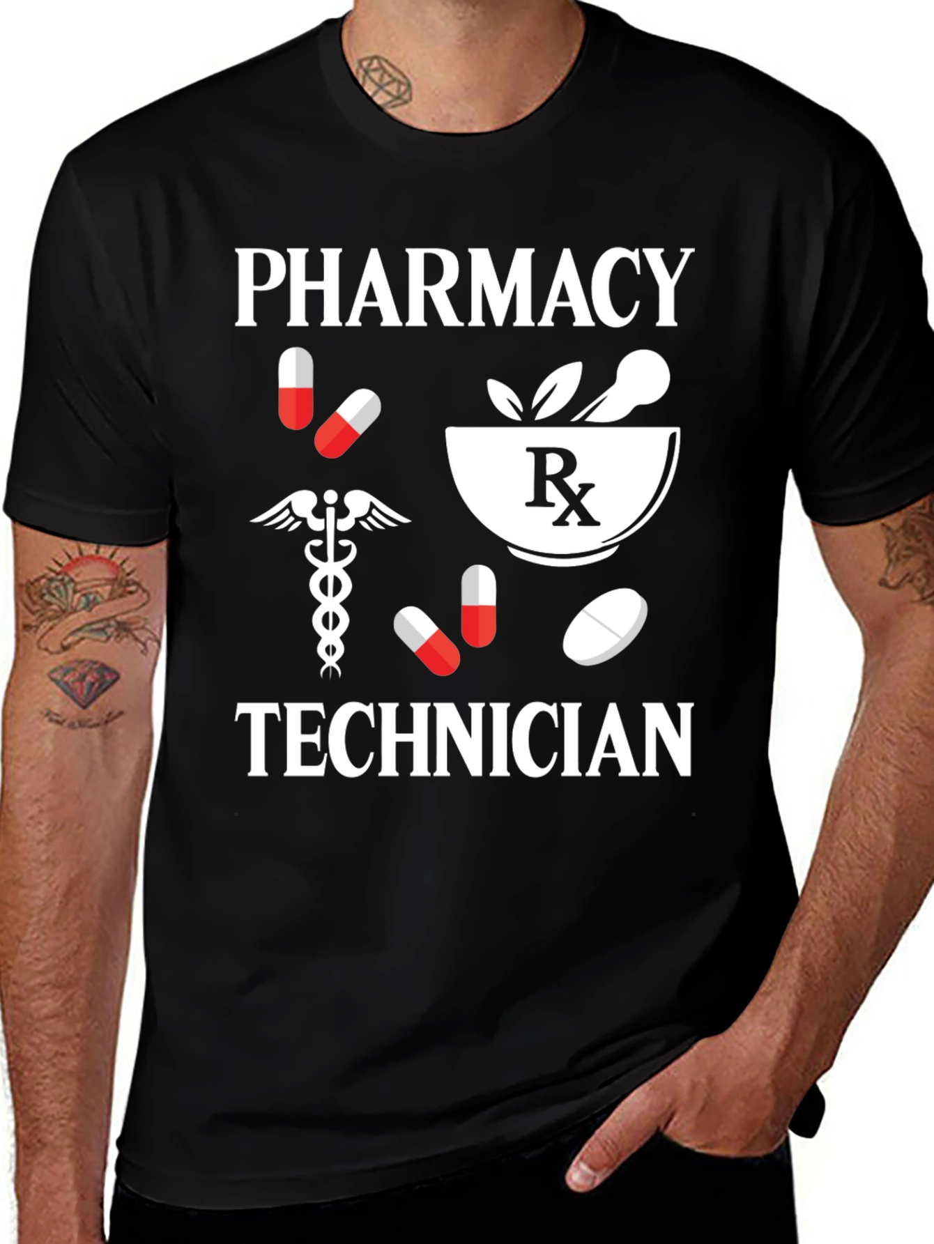 Pharmacy Technician T-Shirt - Medical Profession Tee
