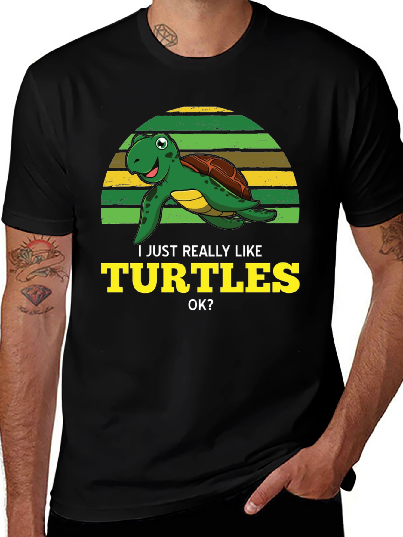 Variant 22 of I Just Really Like Turtles T-Shirt