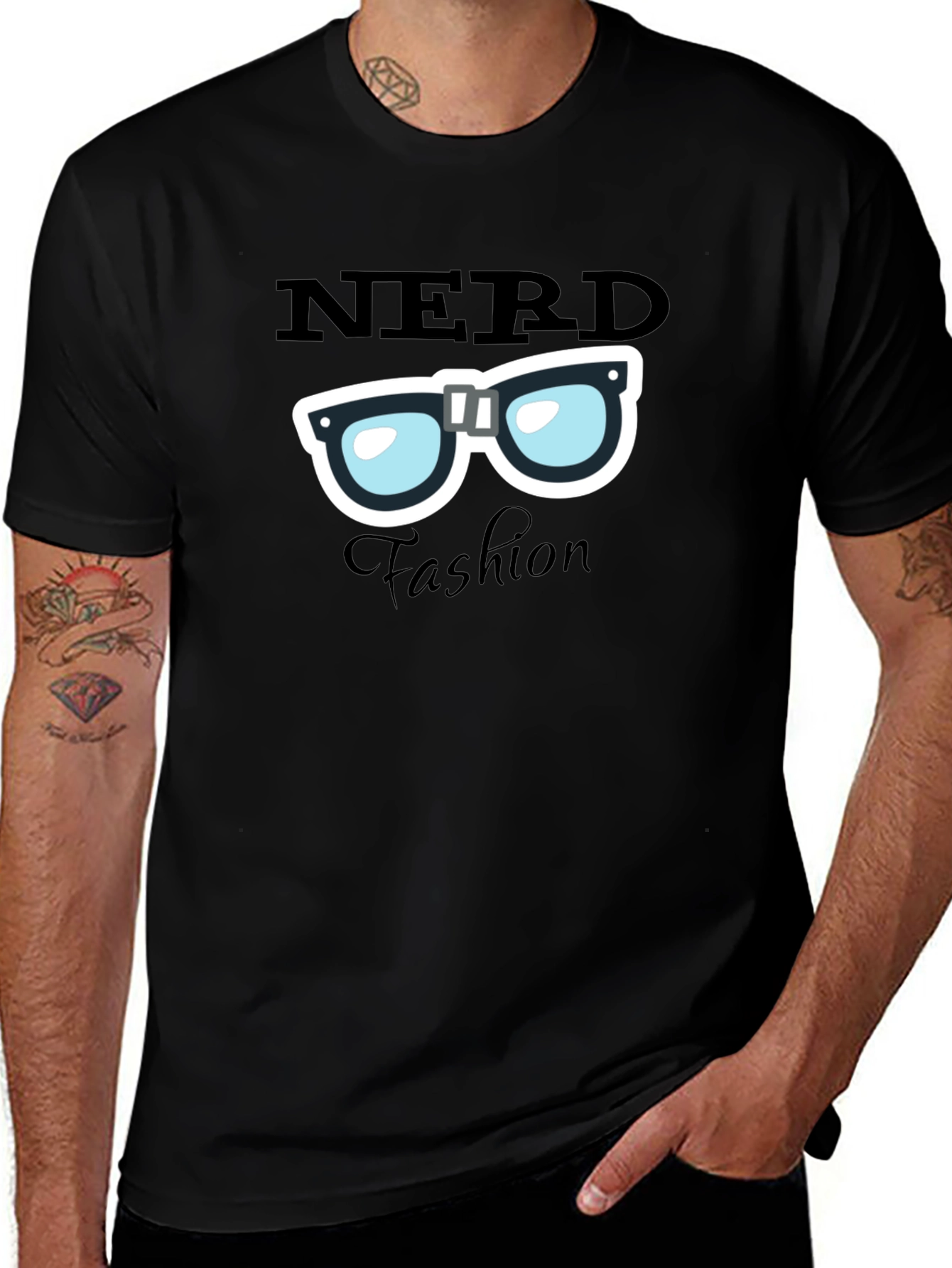 Variant 29 of Nerd Fashion T-Shirt - Stylish Geek Chic Tee