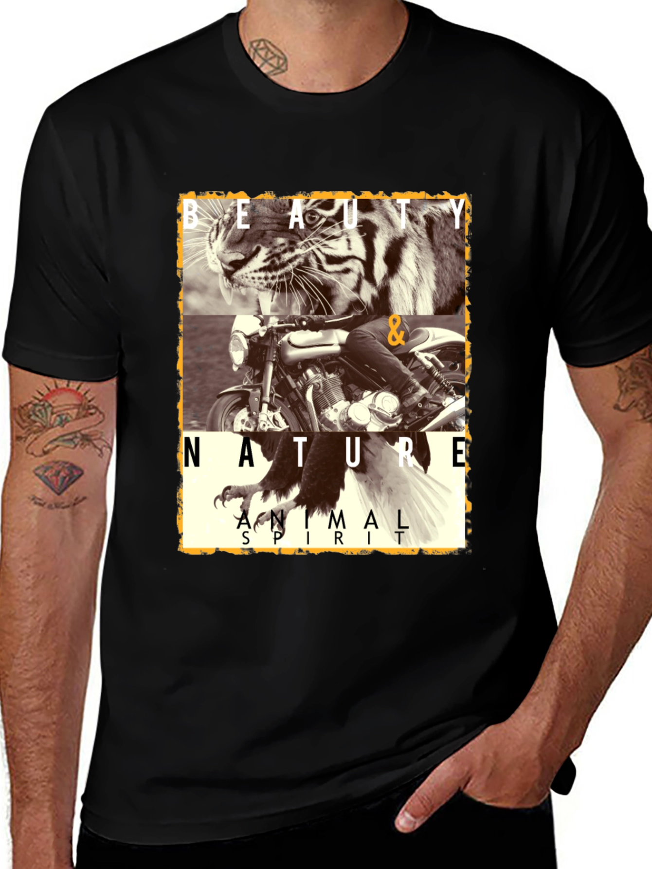 Variant 8 of Beauty Nature Animal Spirit Graphic T-Shirt