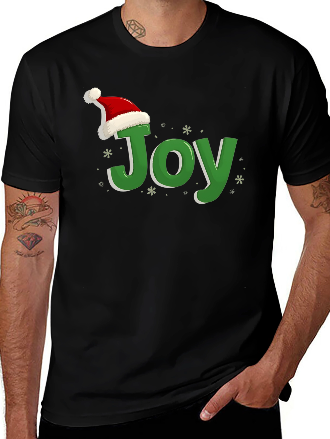 Variant 16 of Festive Joy Graphic Tee - Holiday Cheer T-Shirt