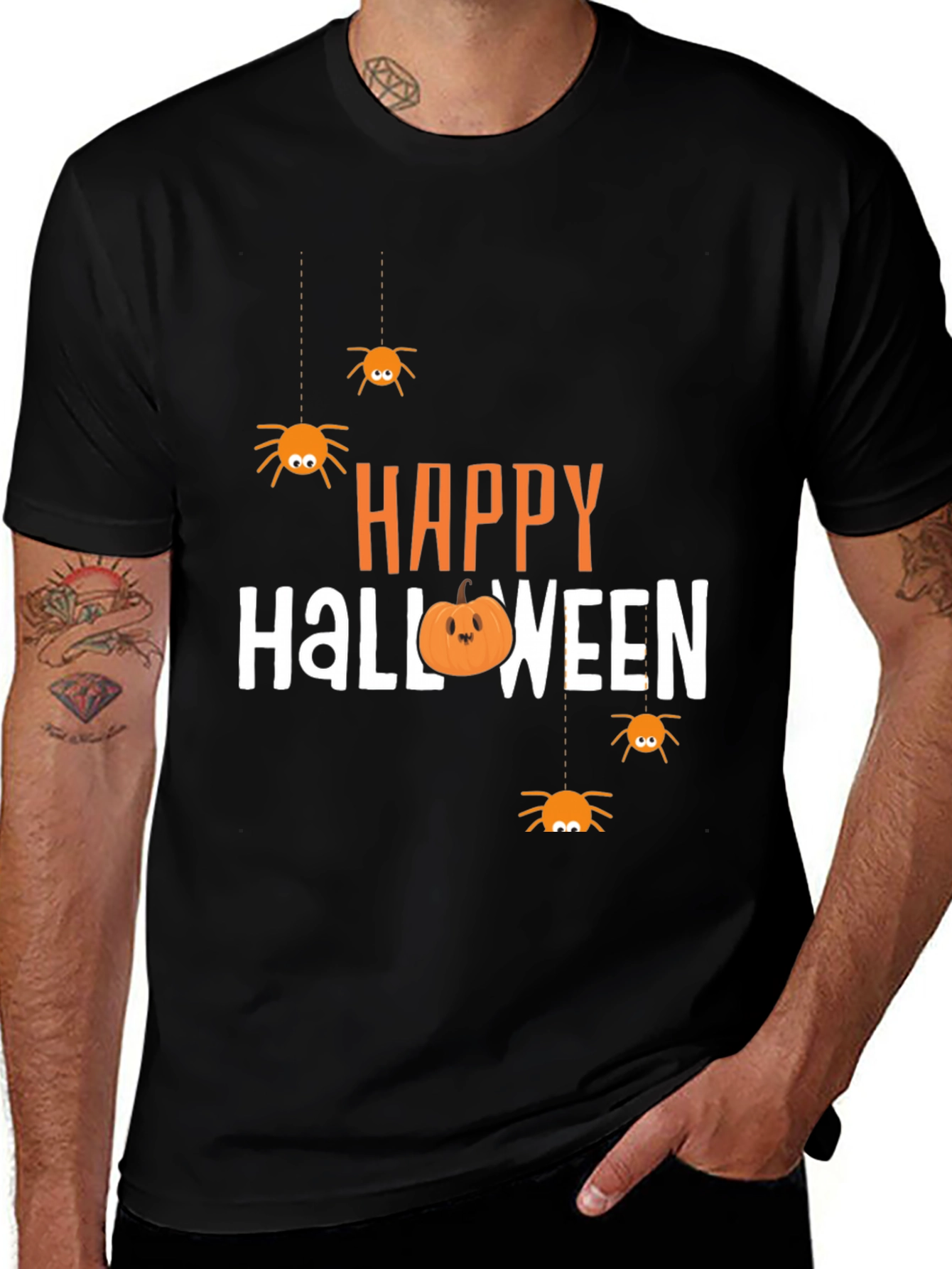 Variant 28 of Happy Halloween Graphic T-Shirt