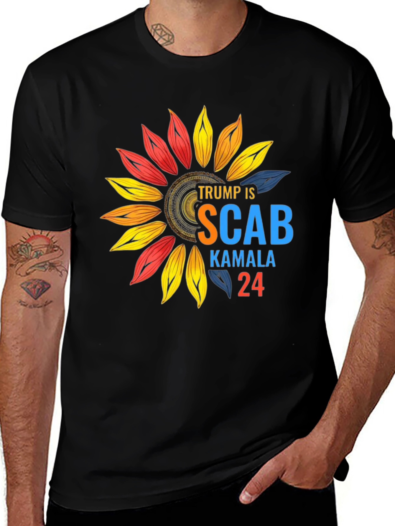 Variant 19 of Trump is Scab Kamala 24 T-Shirt