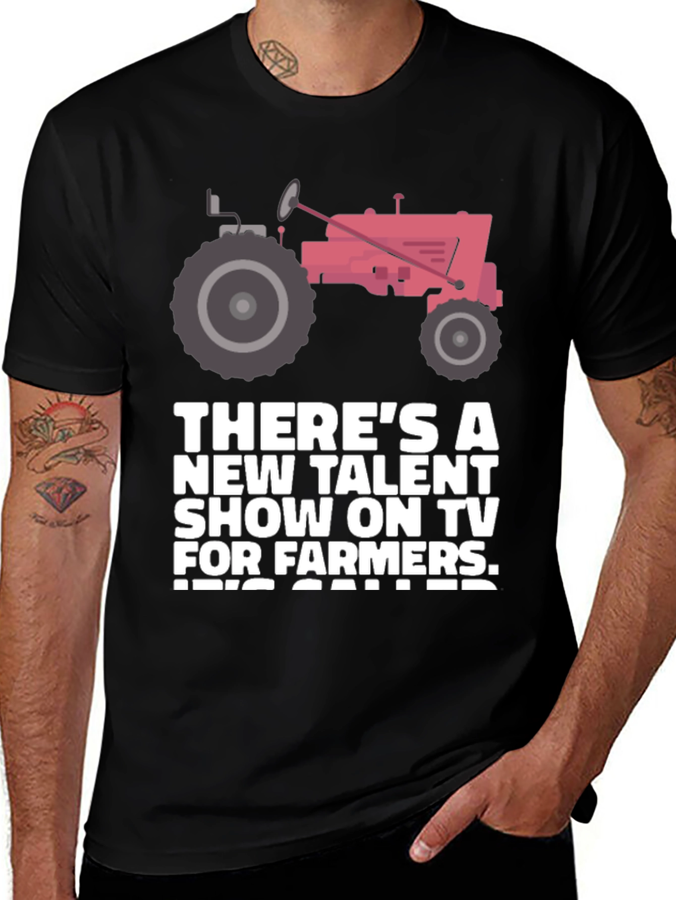 Variant 7 of Funny Farmer Talent Show T-Shirt