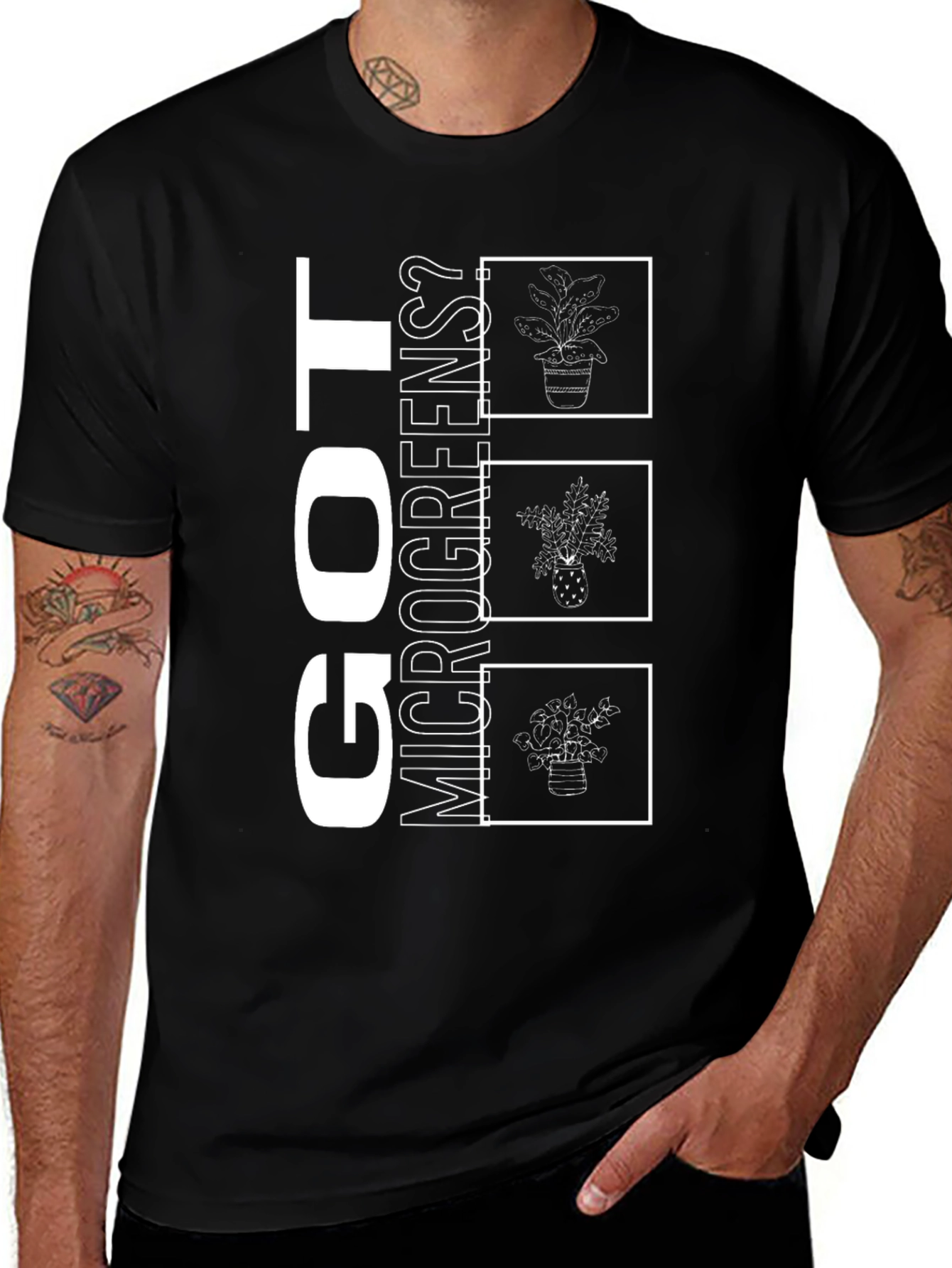 Got Microgreens? Graphic T-Shirt