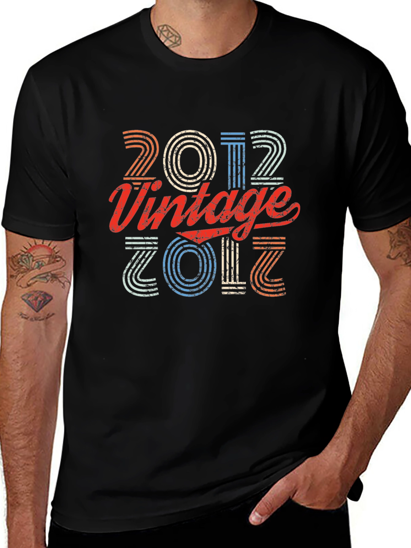 Variant 30 of Vintage 2012 Graphic T-Shirt