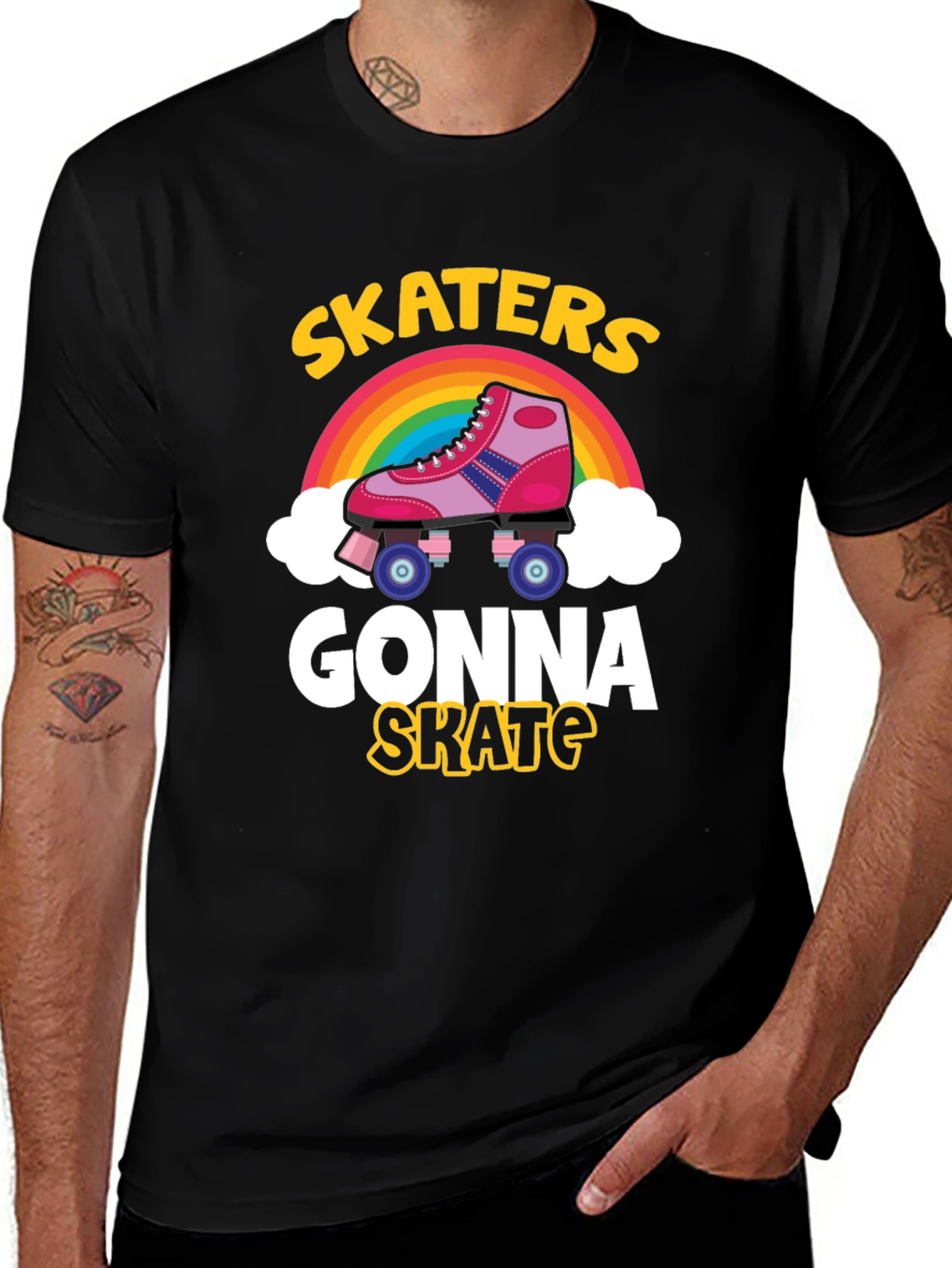Variant 14 of Skaters Gonna Skate Graphic T-Shirt