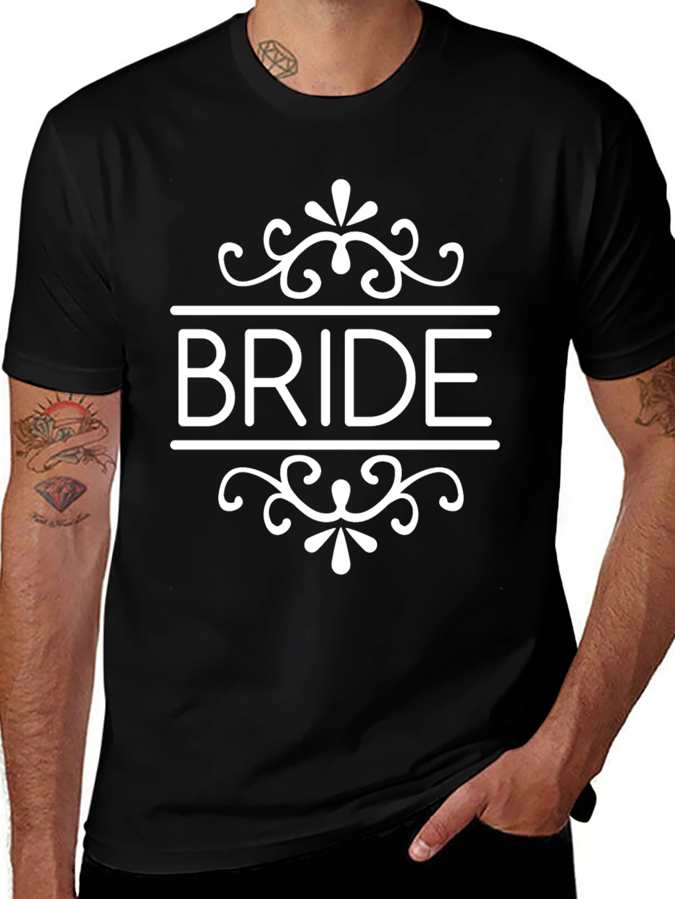 Variant 3 of Bride T-Shirt - Wedding Day Apparel