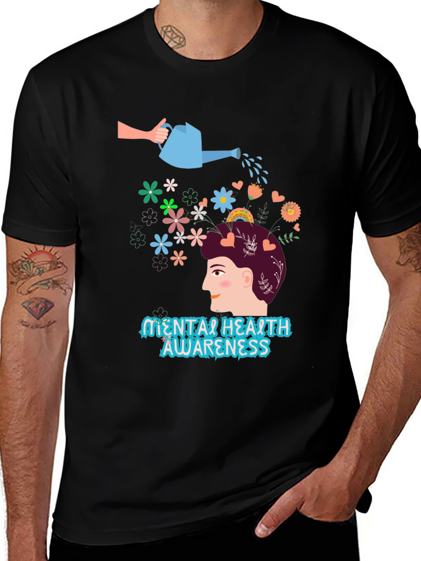 Variant 16 of Mental Health Awareness Graphic T-Shirt