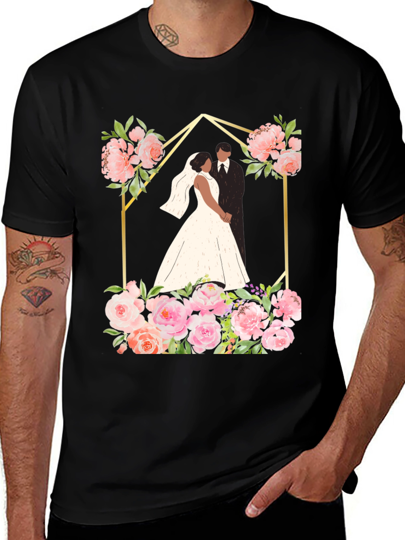 Wedding Floral T-Shirt
