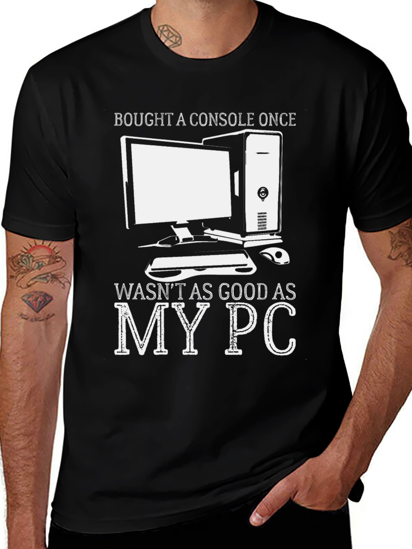 Variant 16 of Funny Gamer T-Shirt - PC Master Race