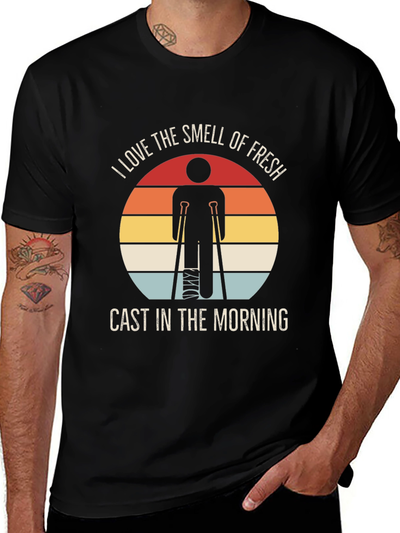Variant 28 of I Love the Smell of Fresh Cast T-Shirt