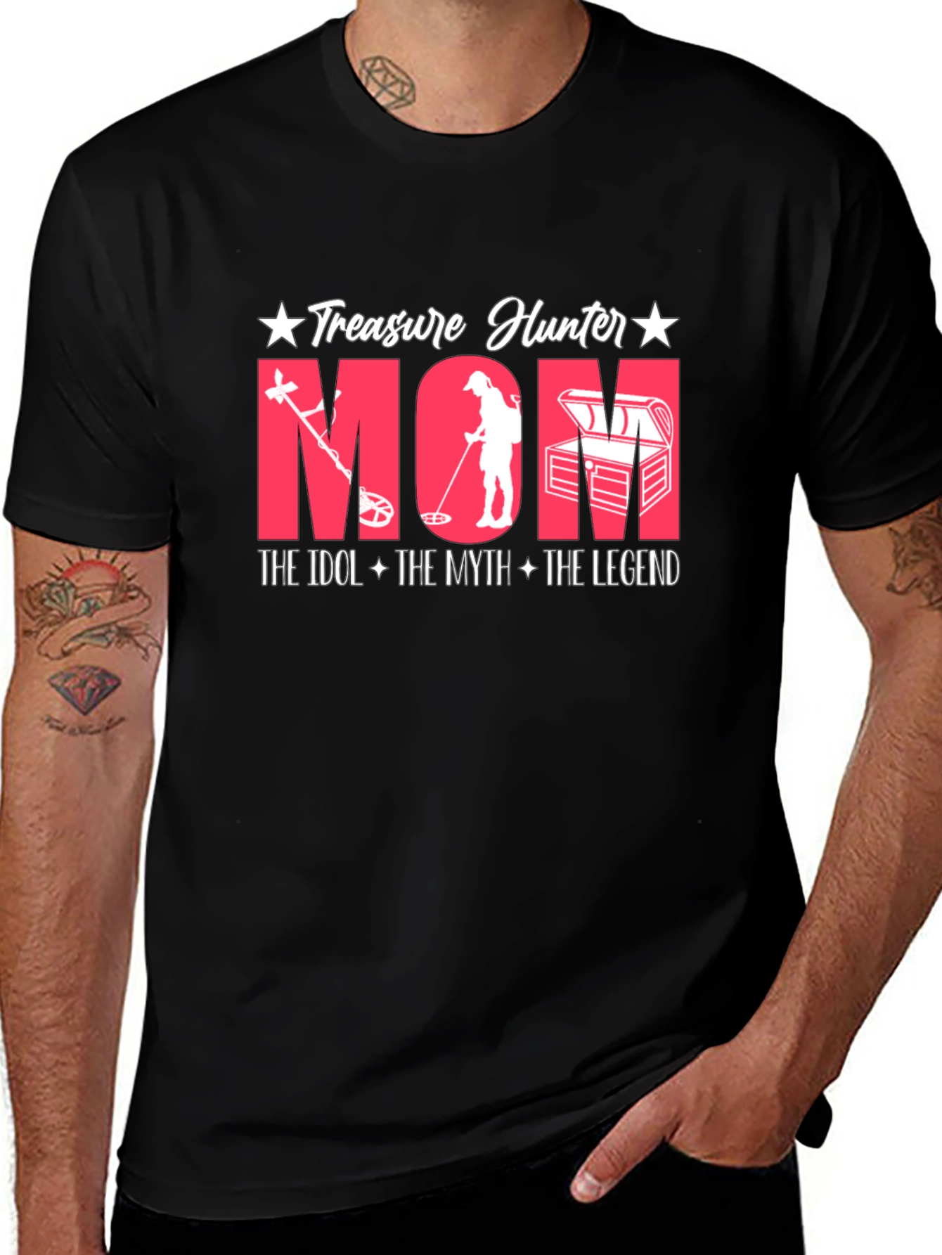 Treasure Hunter Mom Tee - The Idol, Myth, Legend