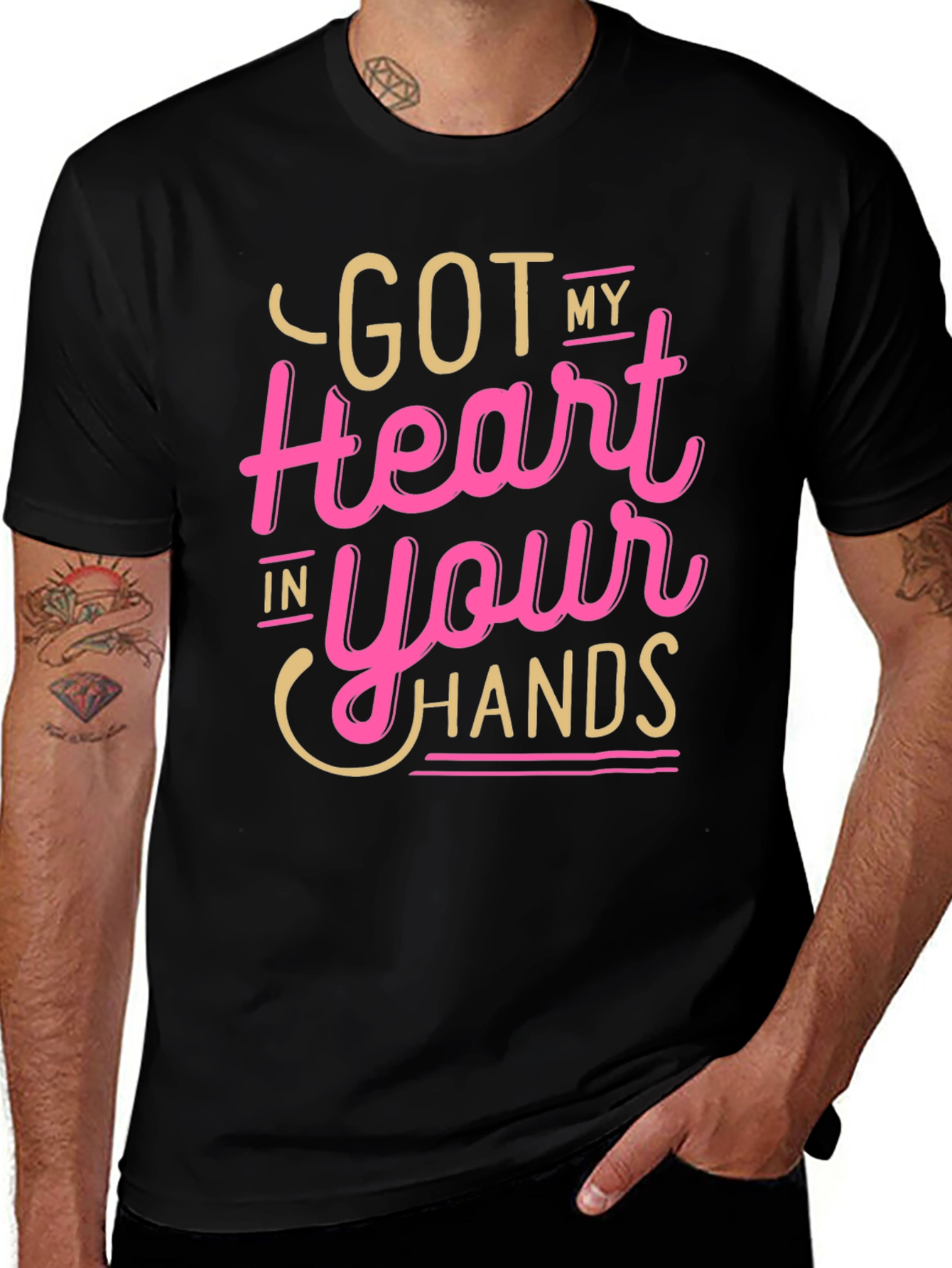 Variant 20 of Got My Heart in Your Hands Graphic Tee