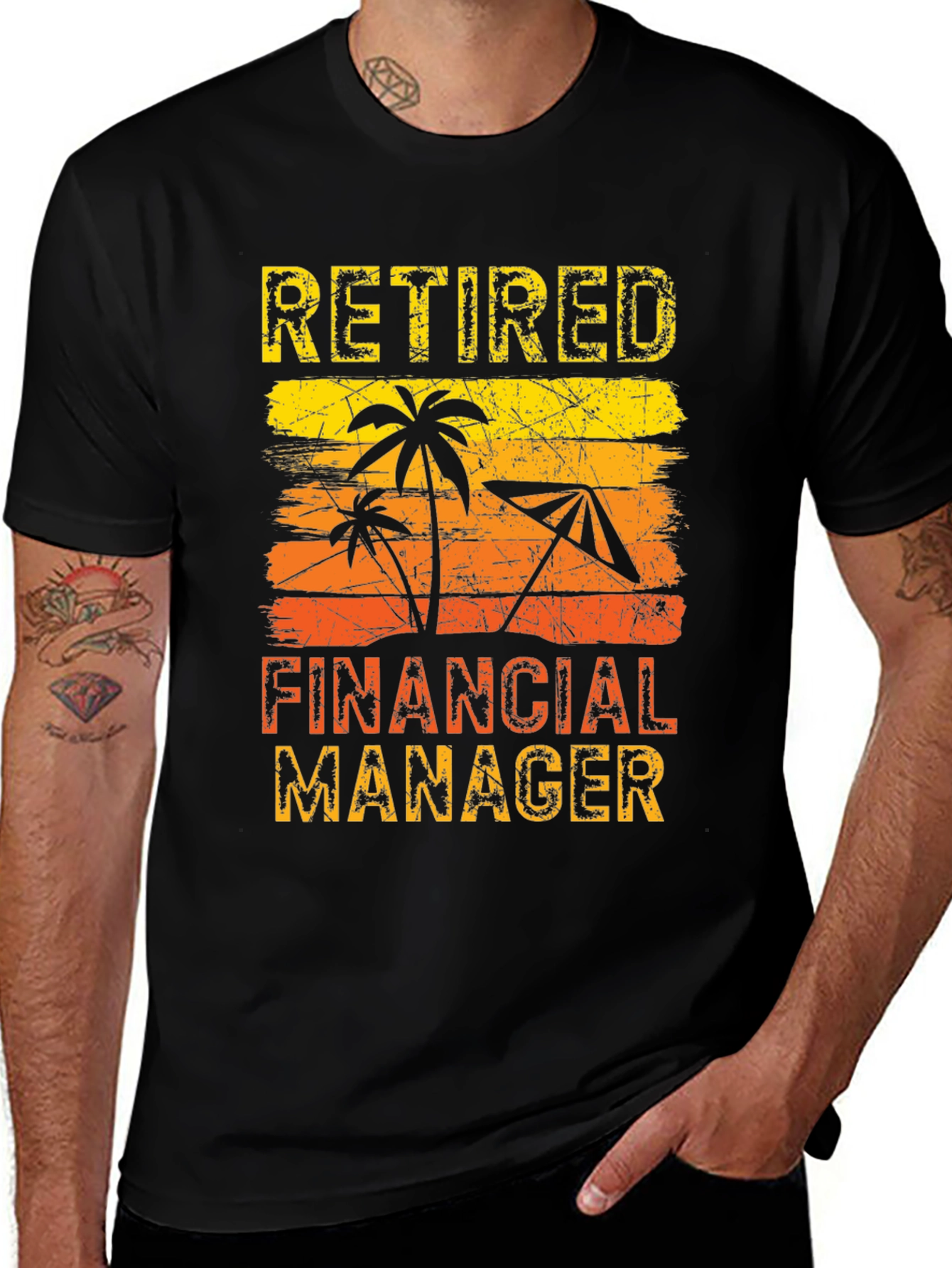 Variant 13 of Retired Financial Manager T-Shirt