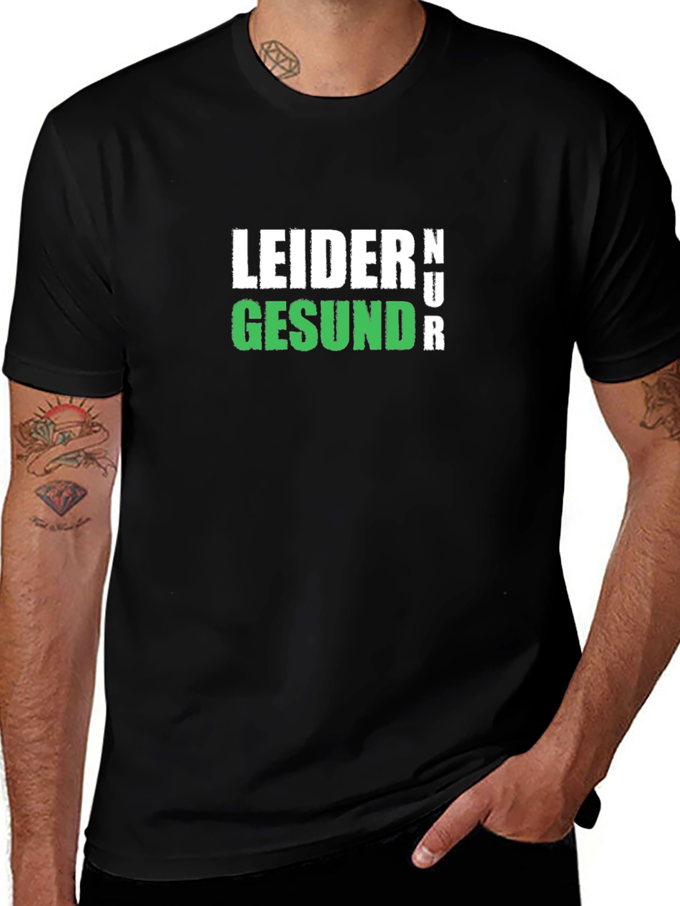 Leider Nur Gesunder Funny T-Shirt
