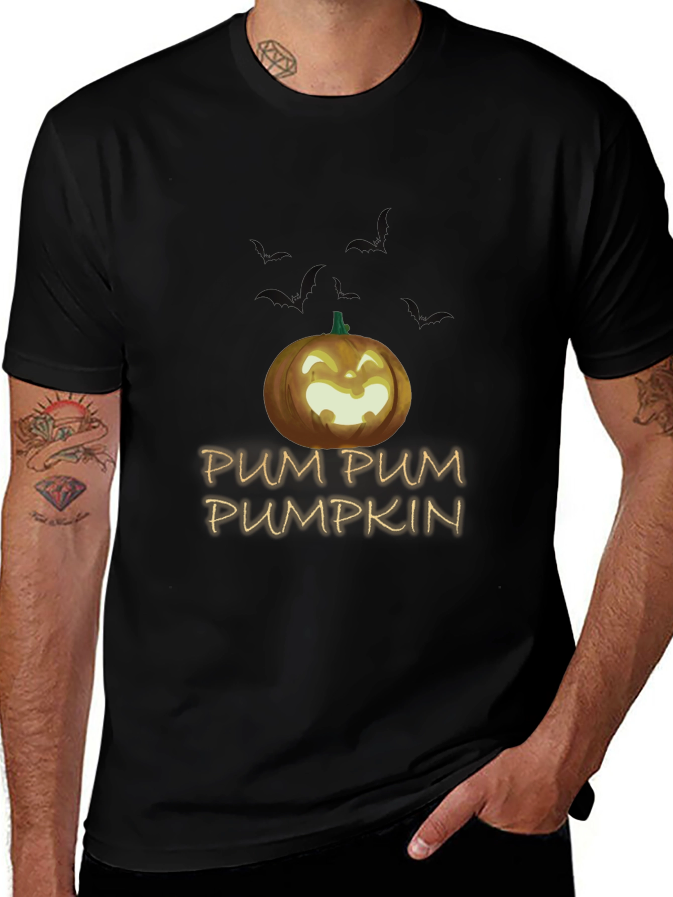 Pum Pum Pumpkin T-Shirt - Halloween Festive