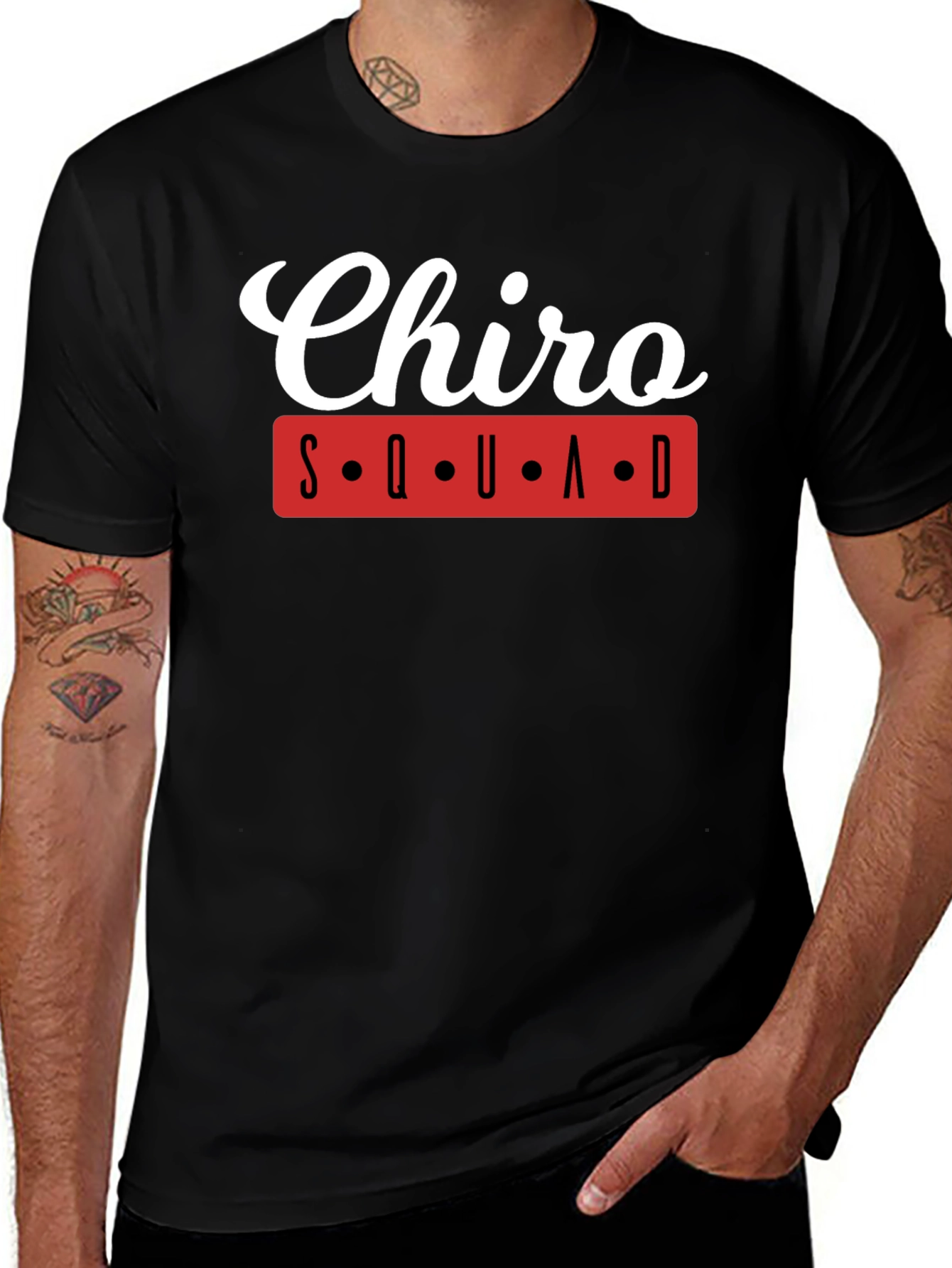 Variant 24 of Chiro Squad Graphic T-Shirt - Chiropractic Pride Tee