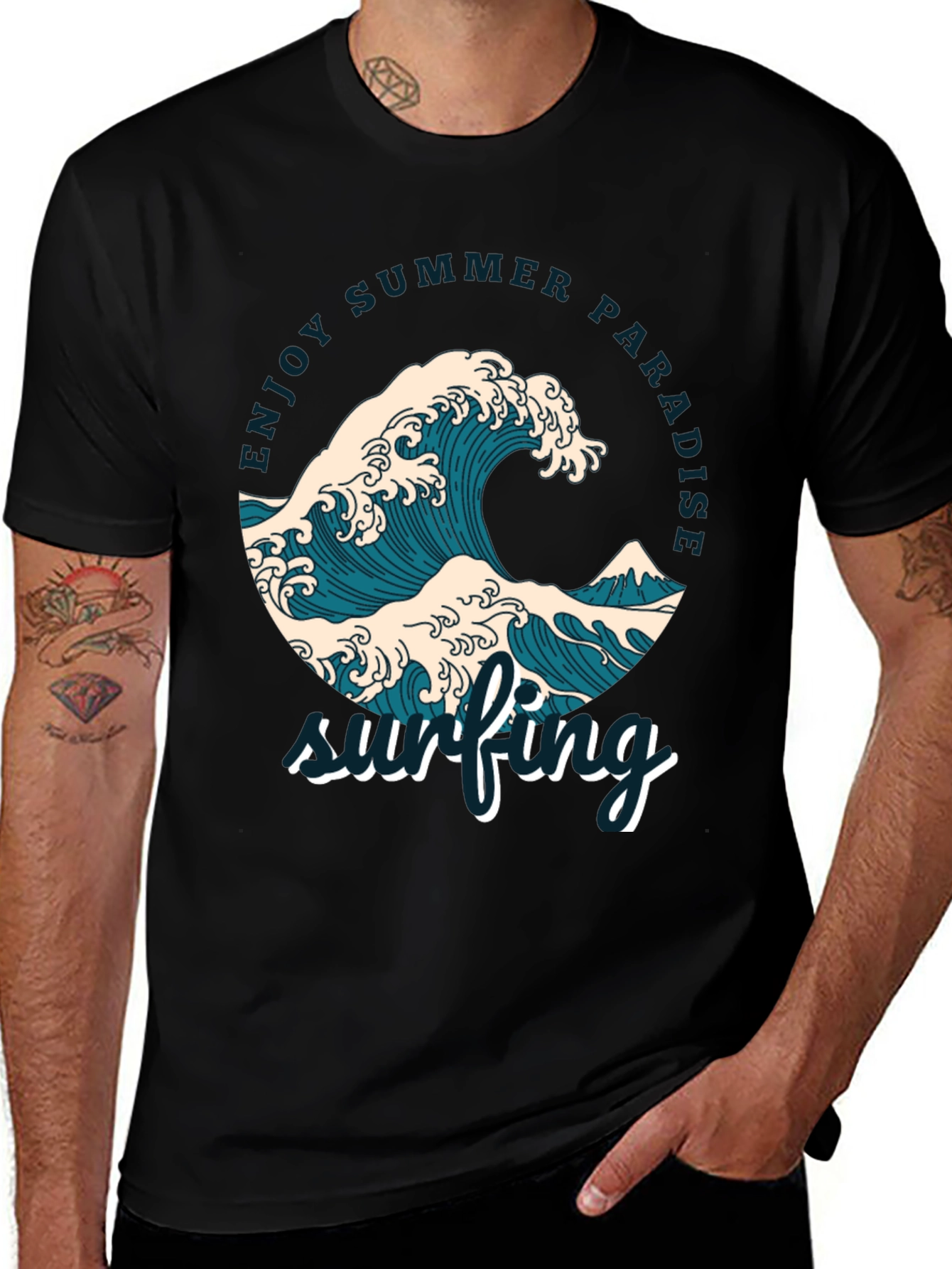 Variant 26 of Summer Surfing T-Shirt