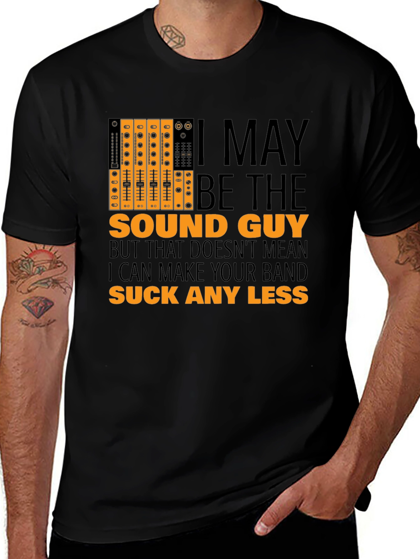 Variant 5 of Sound Guy T-Shirt - Funny Musician Audio Engineer Tee