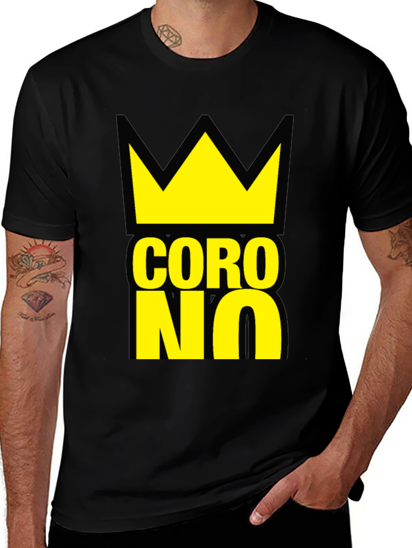 Corona Graphic Print T-Shirt