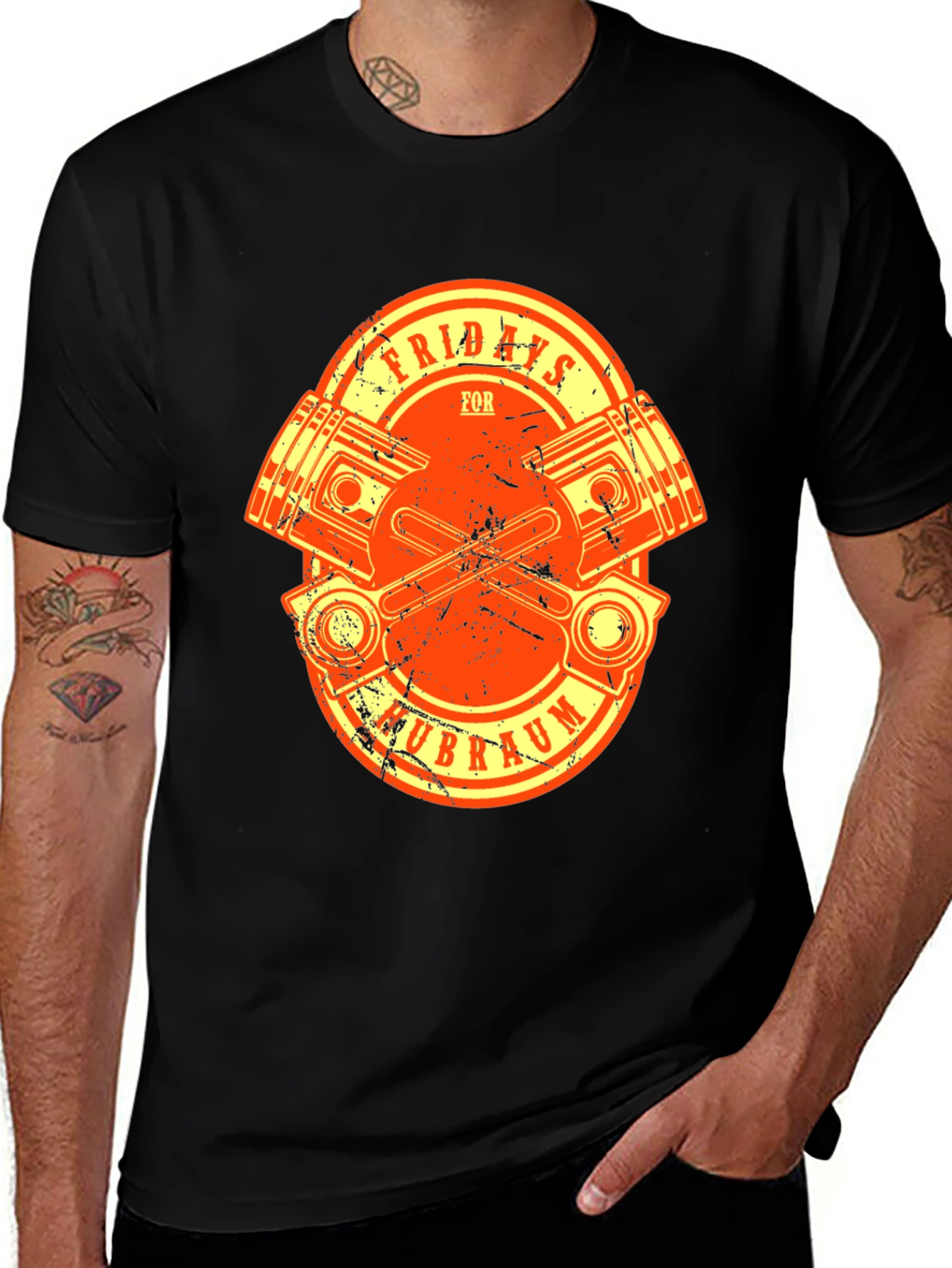 Variant 19 of Fridays for Hubraum T-Shirt - Car Enthusiast Apparel