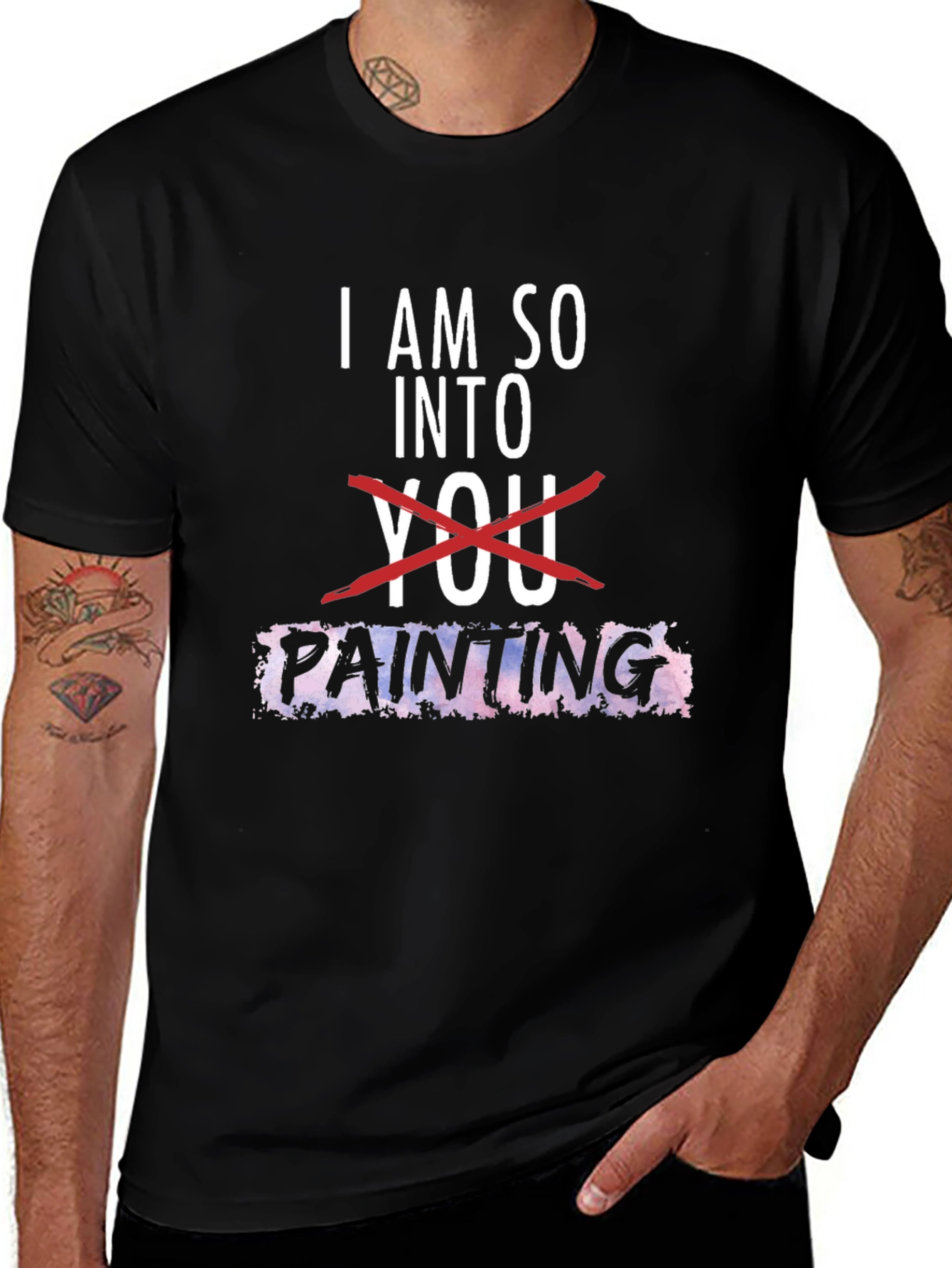 Variant 28 of I am so into Painting Graphic Tee