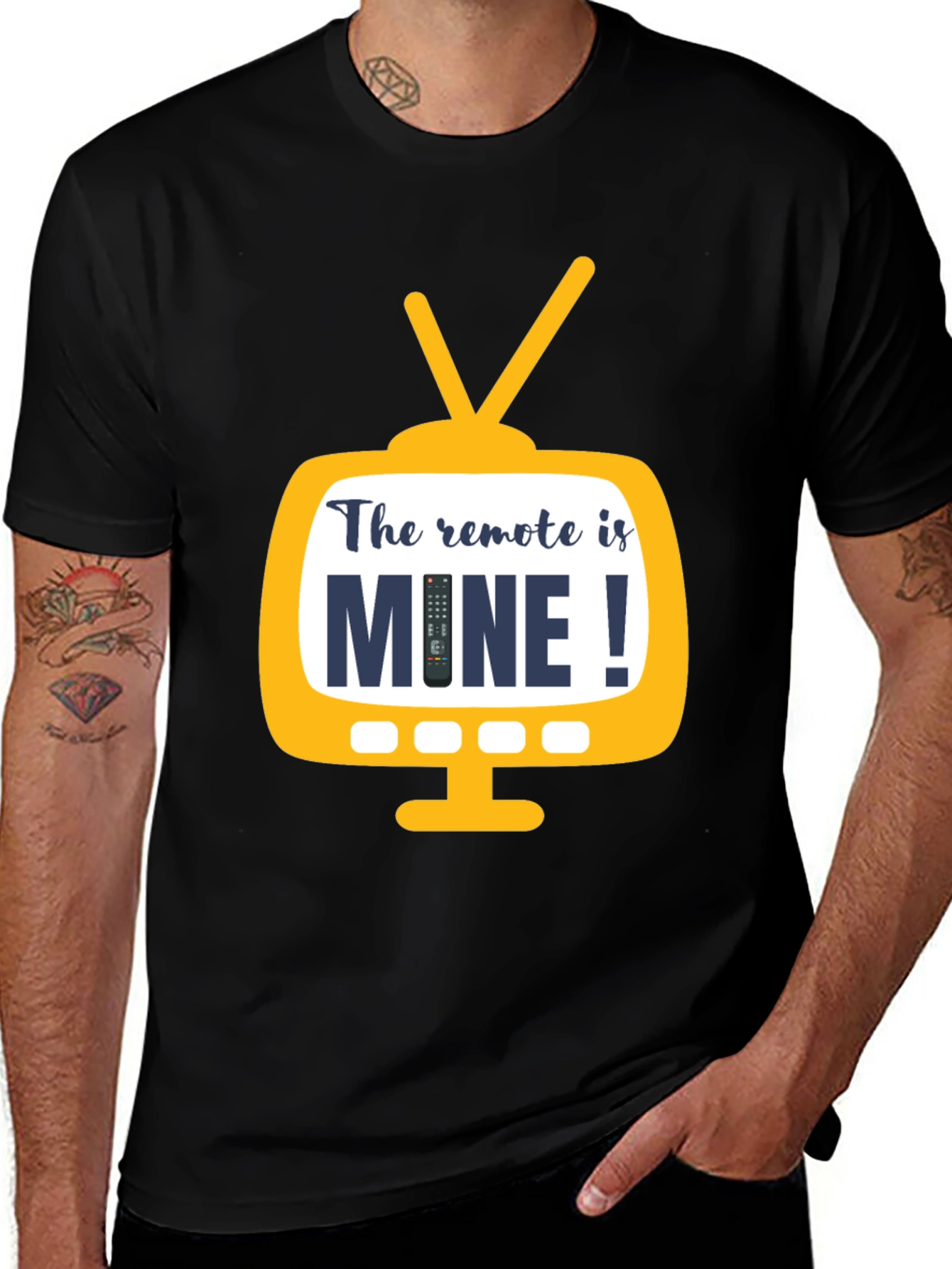 Variant 20 of The Remote Is Mine! Graphic Tee